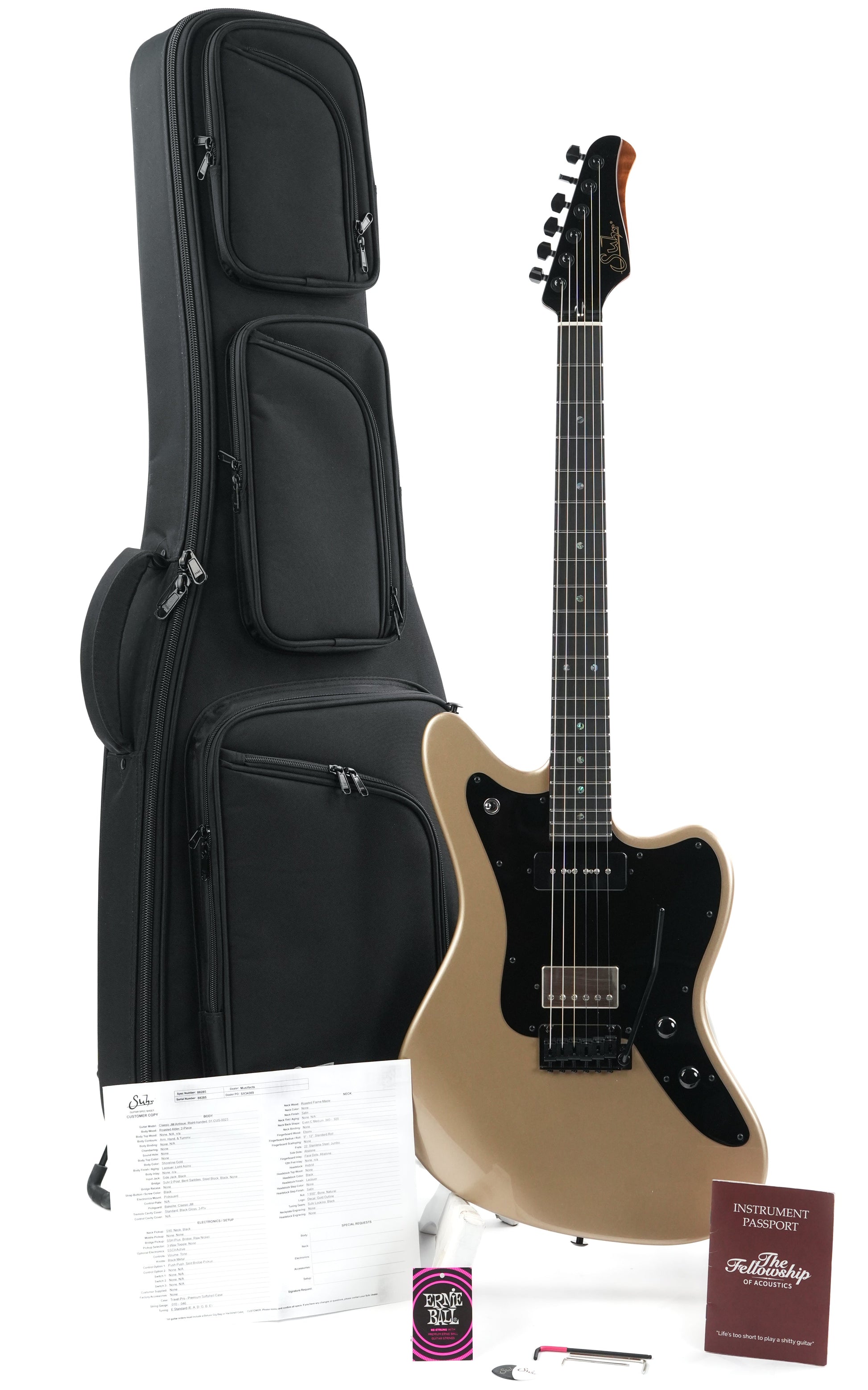 Suhr Classic Custom JM Antique Shoreline Gold
