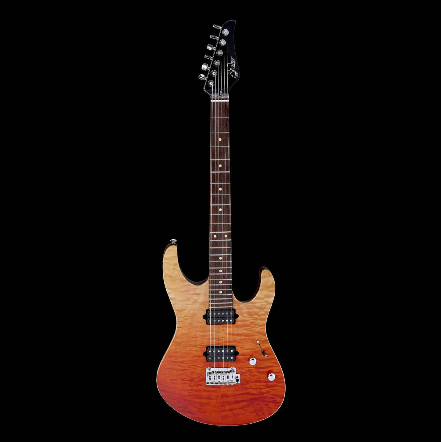 Suhr Modern Set Neck Limited Edition - Orange Fade