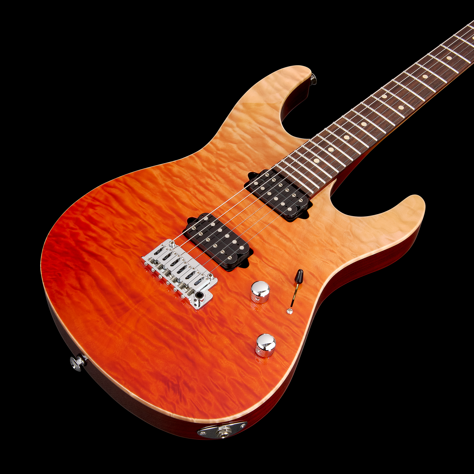 Suhr Modern Set Neck Limited Edition - Orange Fade