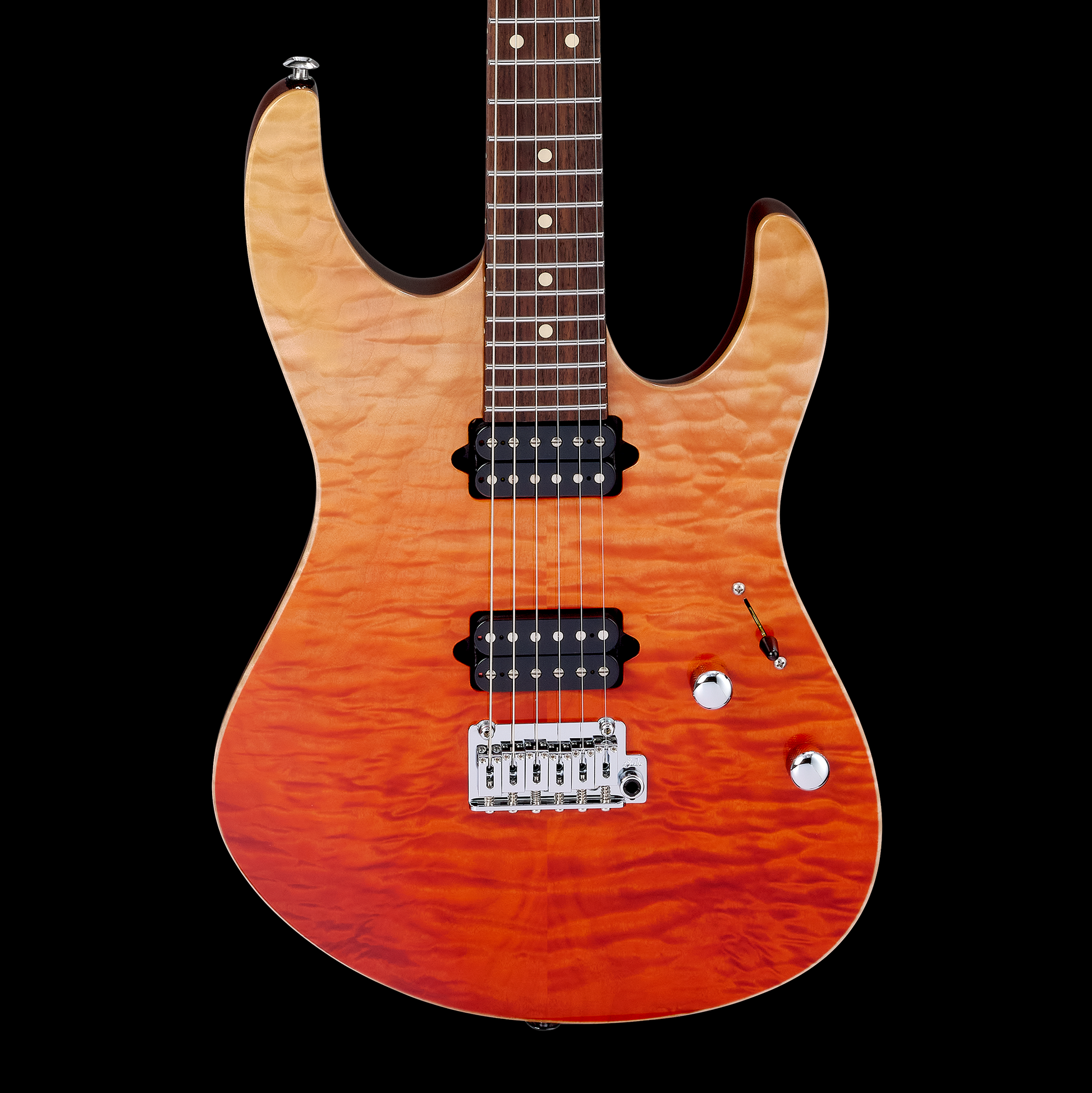 Suhr Modern Set Neck Limited Edition - Orange Fade