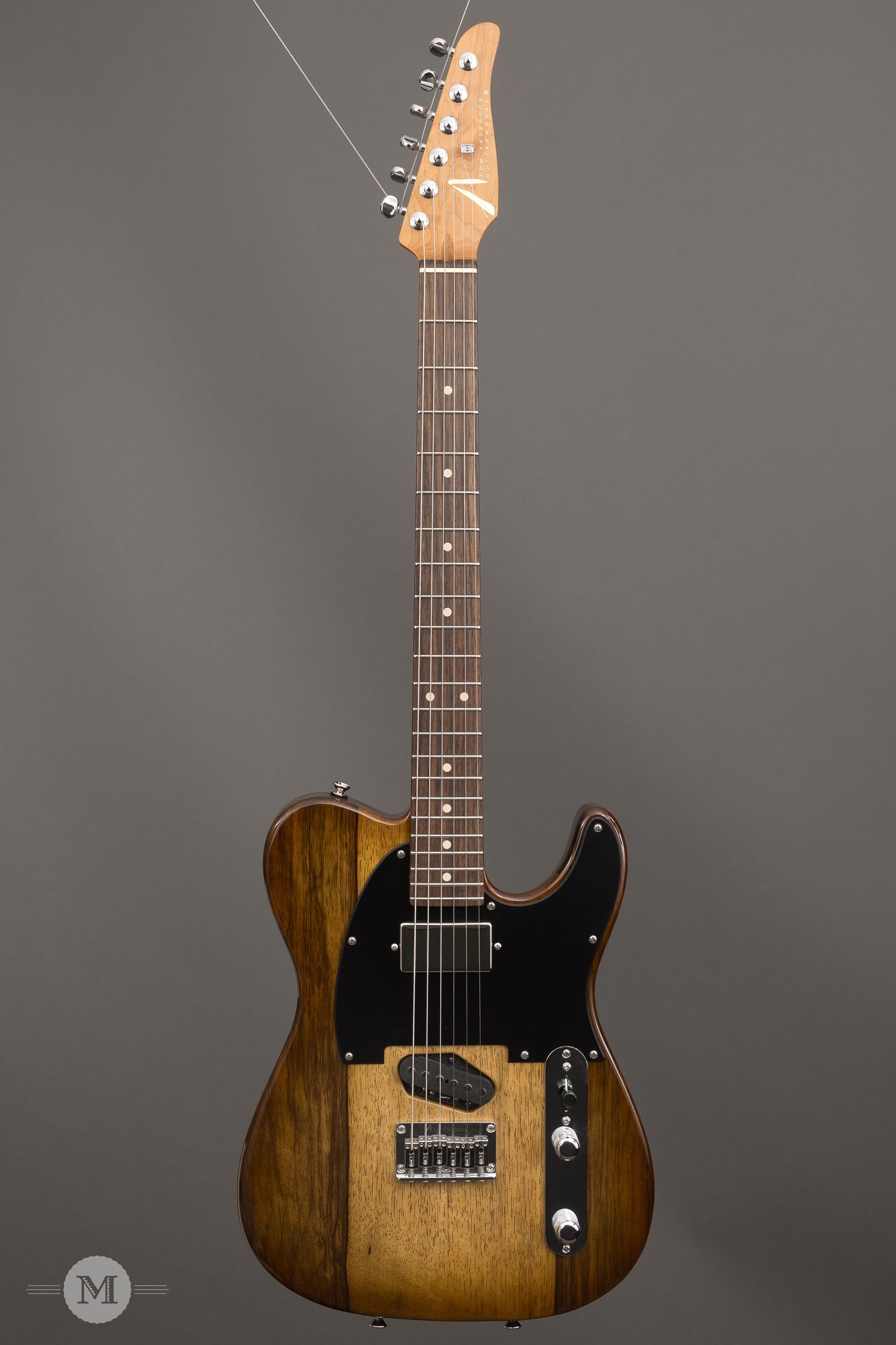 Tom Anderson Electric Guitars - T Classic - Contoured - Light Tobacco Shaded Edge