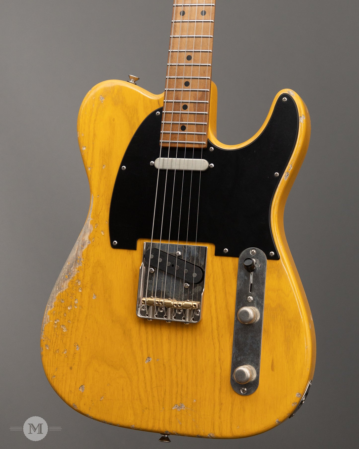 Tom Anderson Guitars - T Icon - In Distress Level 3 Translucent Butterscotch