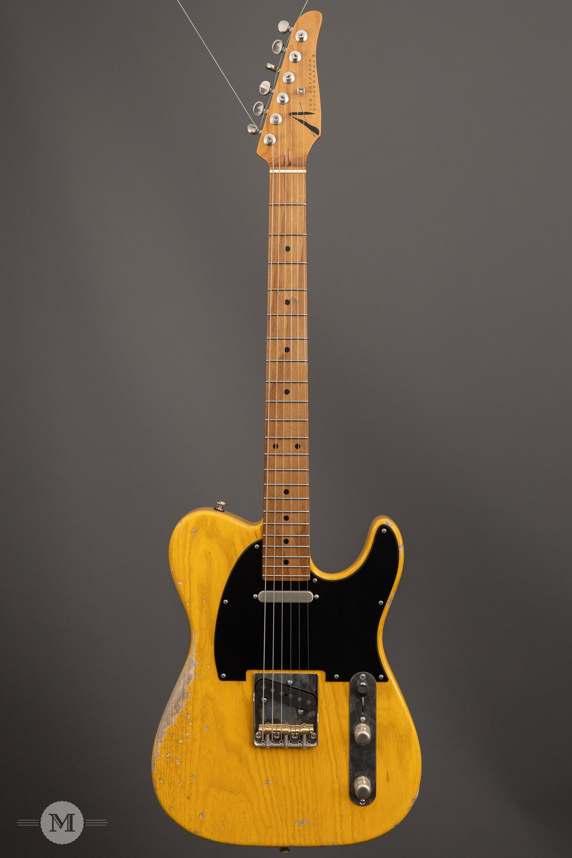 Tom Anderson Guitars - T Icon - In Distress Level 3 Translucent Butterscotch