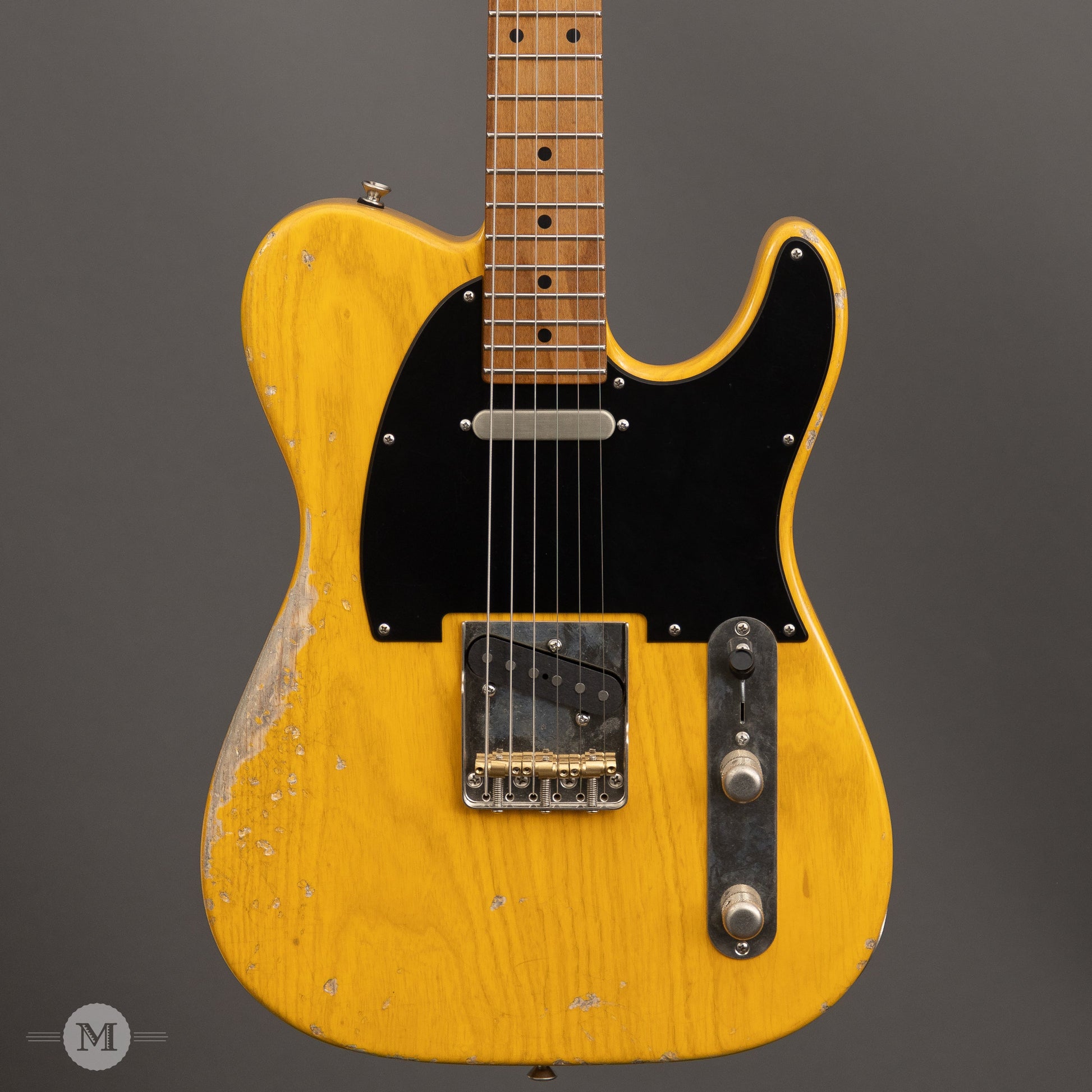 Tom Anderson Guitars - T Icon - In Distress Level 3 Translucent Butterscotch