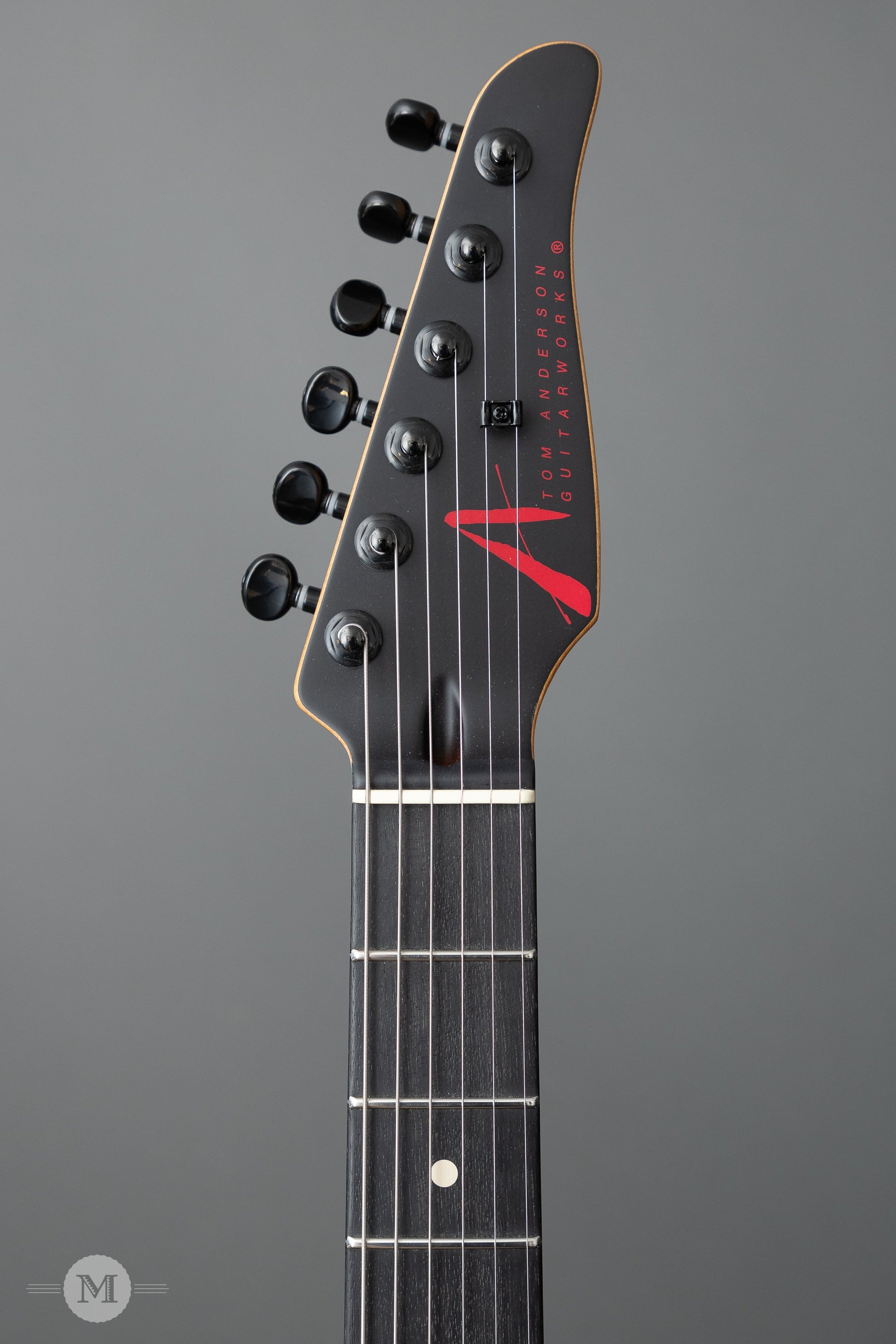 Tom Anderson Electric Guitars - Angel - Satin Cajun Red Reverse Surf with Binding