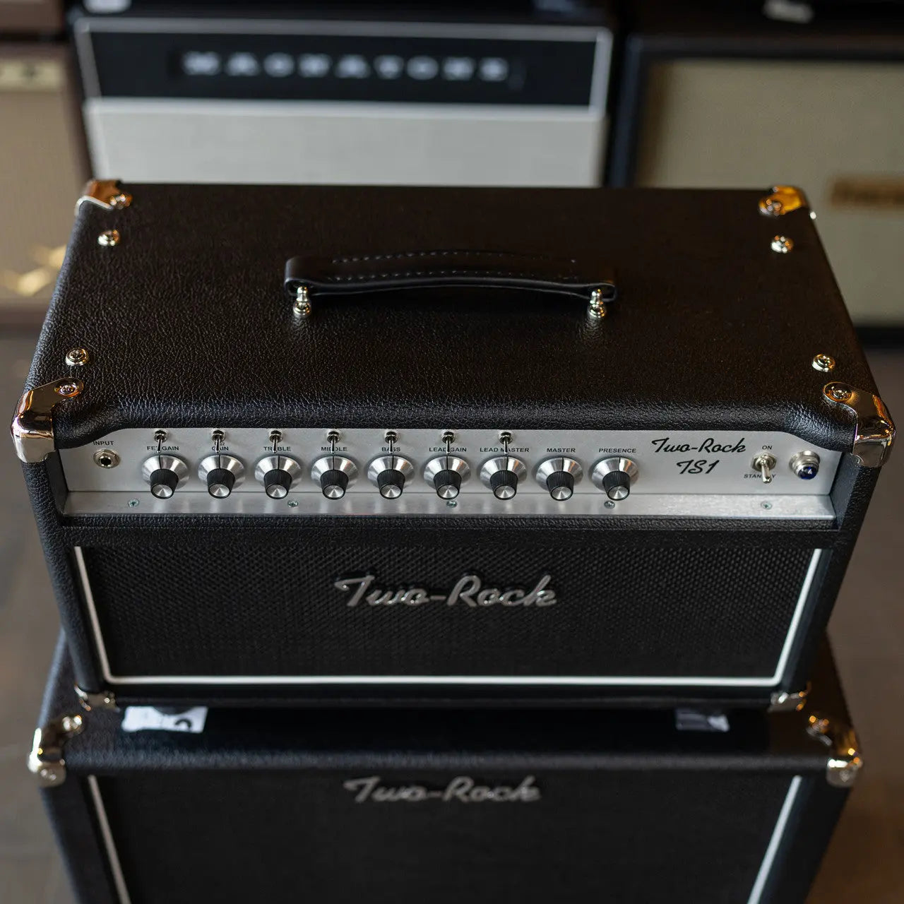 Two-Rock TS1 Tone Secret 100/50 Watt Head - Black Bronco
