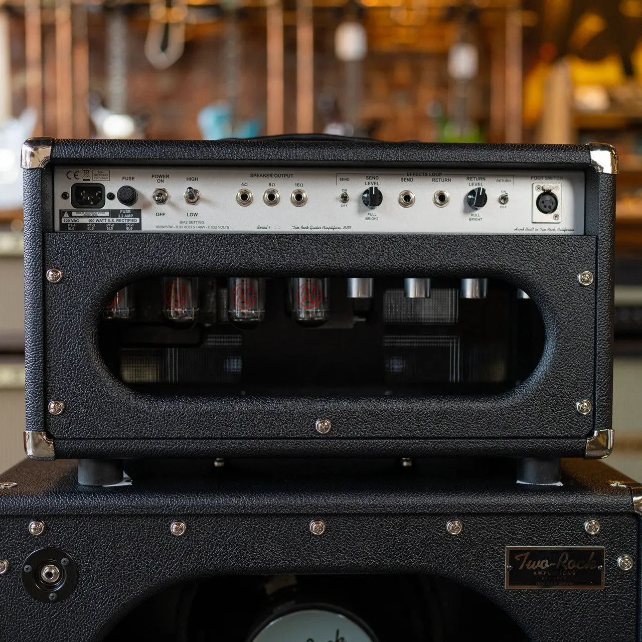 Two-Rock TS1 Tone Secret 100/50 Watt Head - Black Bronco