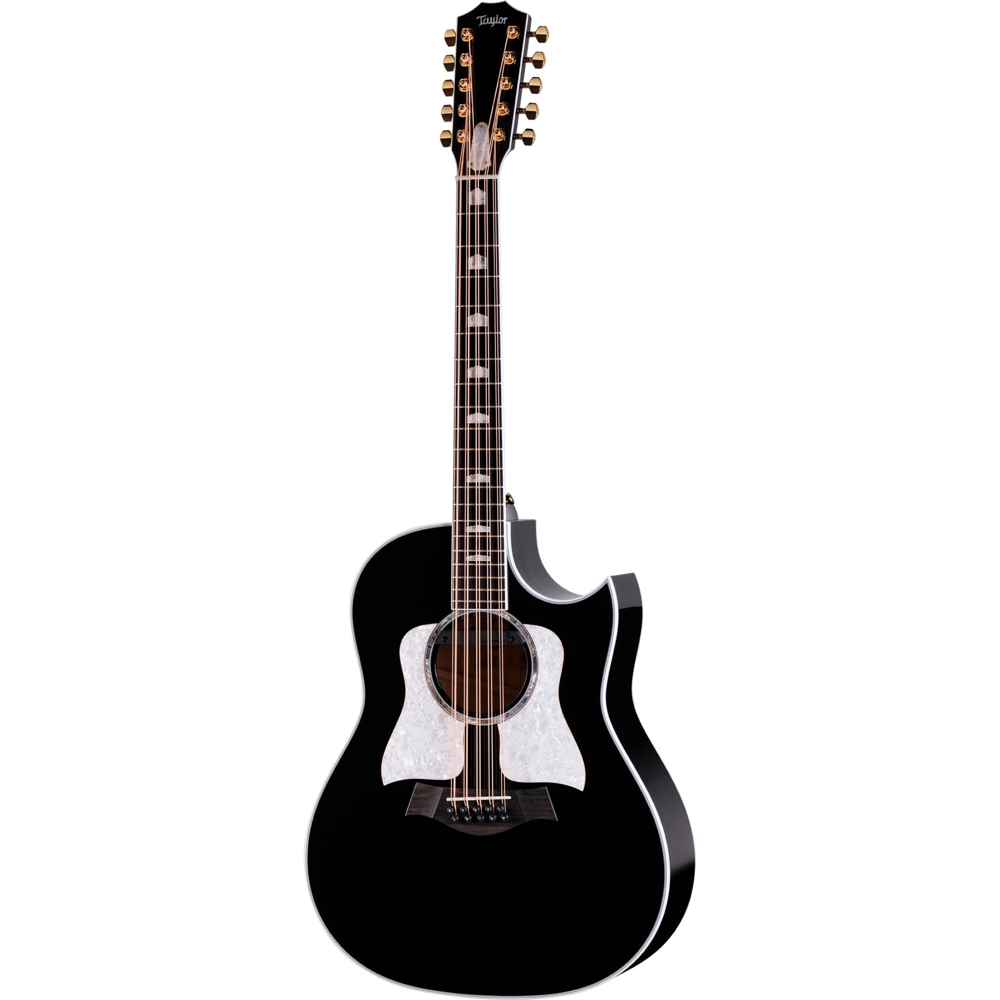 Taylor Somos 657ce Acoustic Electric 10-String Bajo Quinto - Black
