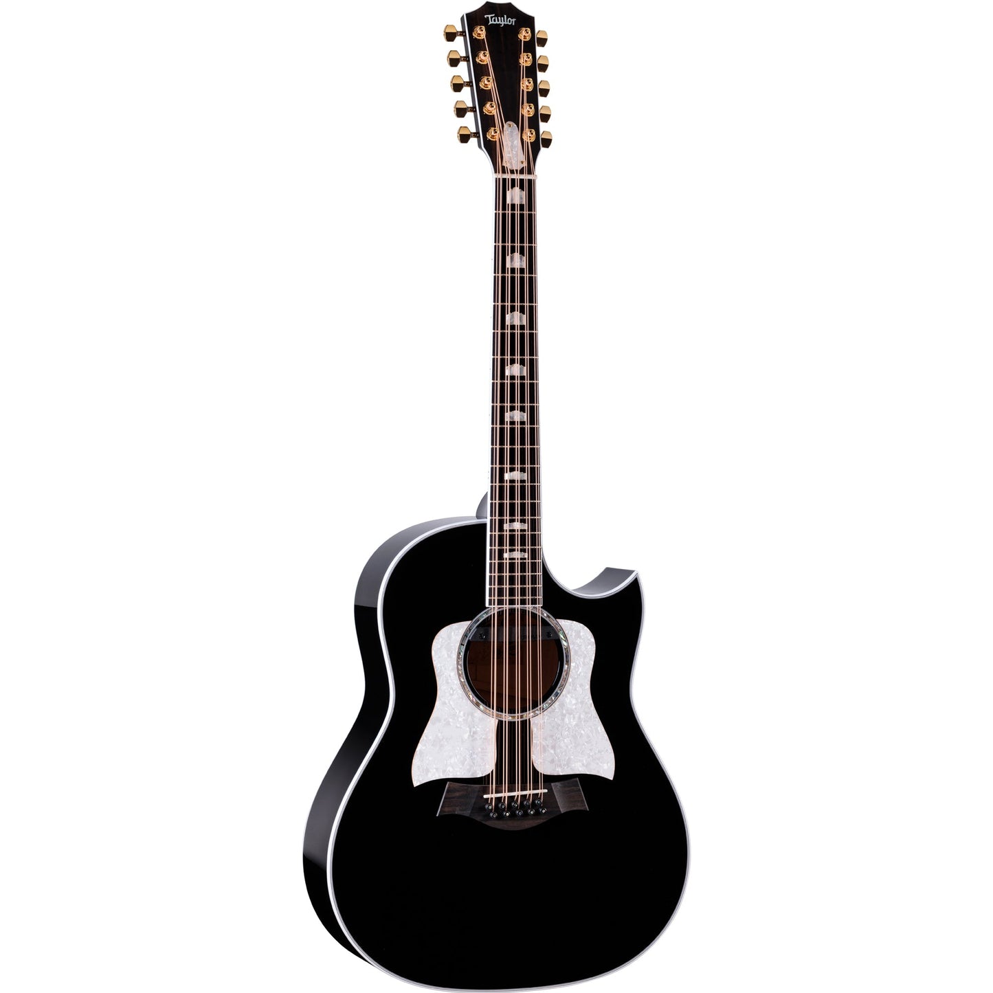Taylor Somos 657ce Acoustic Electric 10-String Bajo Quinto - Black
