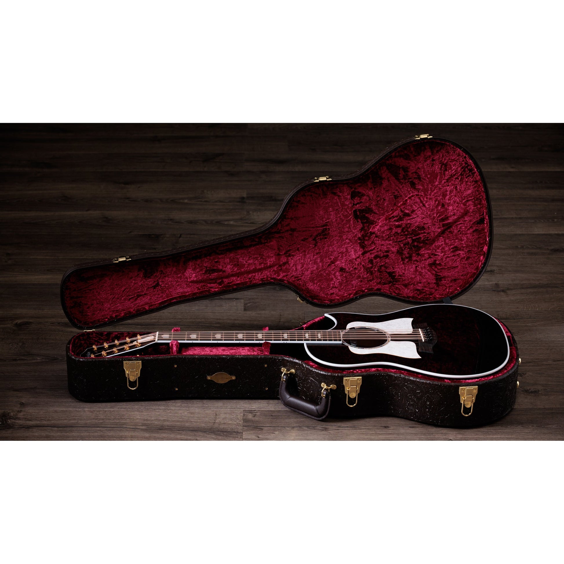 Taylor Somos 657ce Acoustic Electric 10-String Bajo Quinto - Black