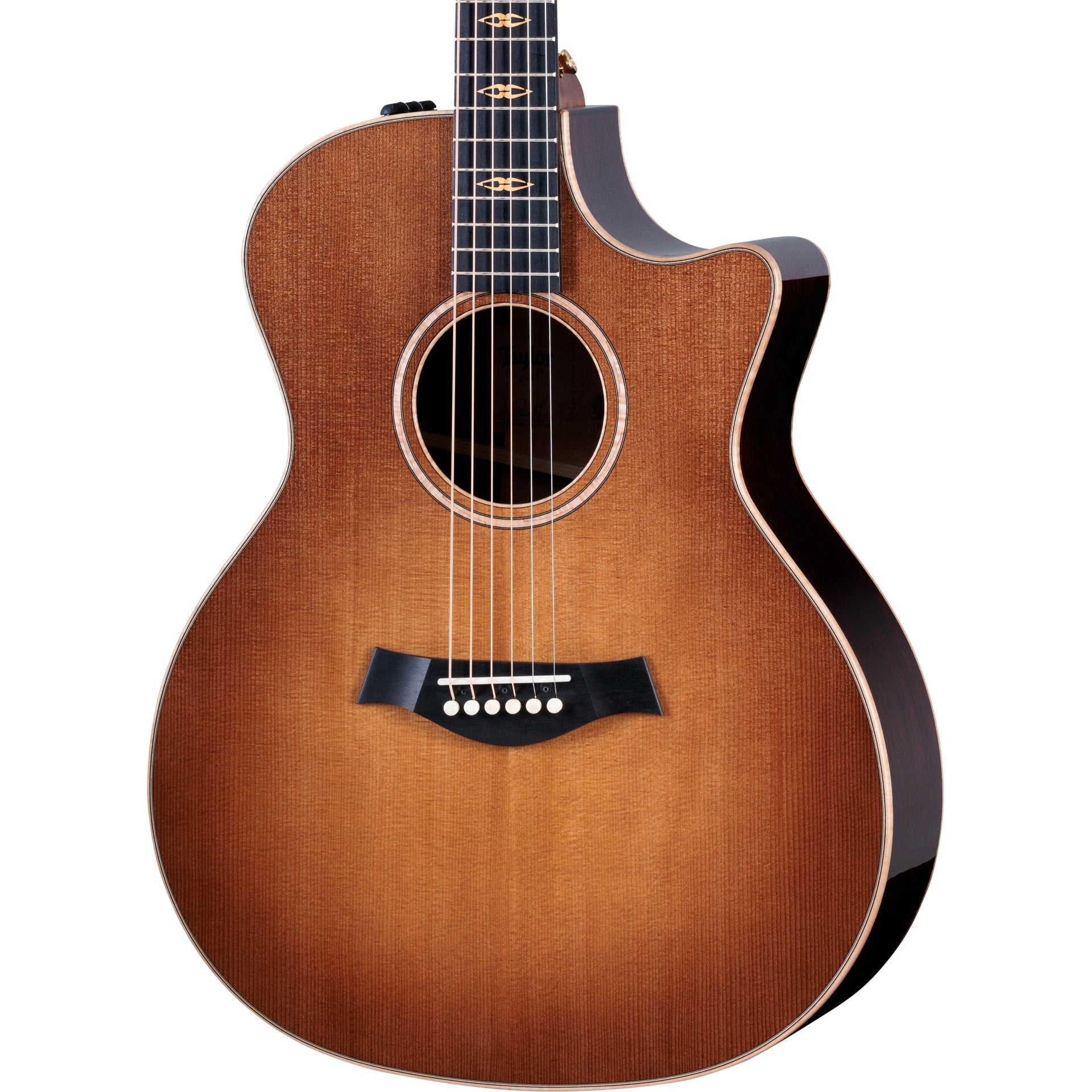 Taylor C414ce B4043 2024 NAMM Custom Acoustic Electric Guitar, Wild Honey Burst