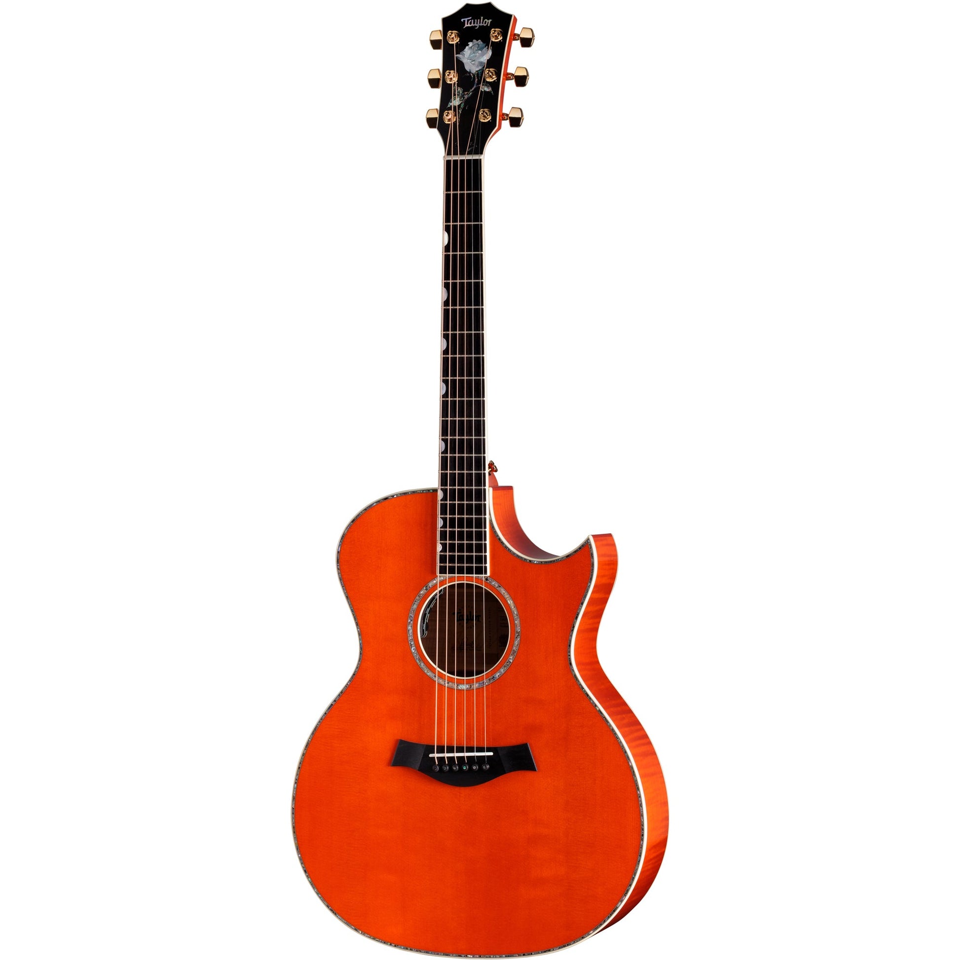 Taylor Doyle Dykes Signature Model Acoustic Electric Guitar - Translucent Orange