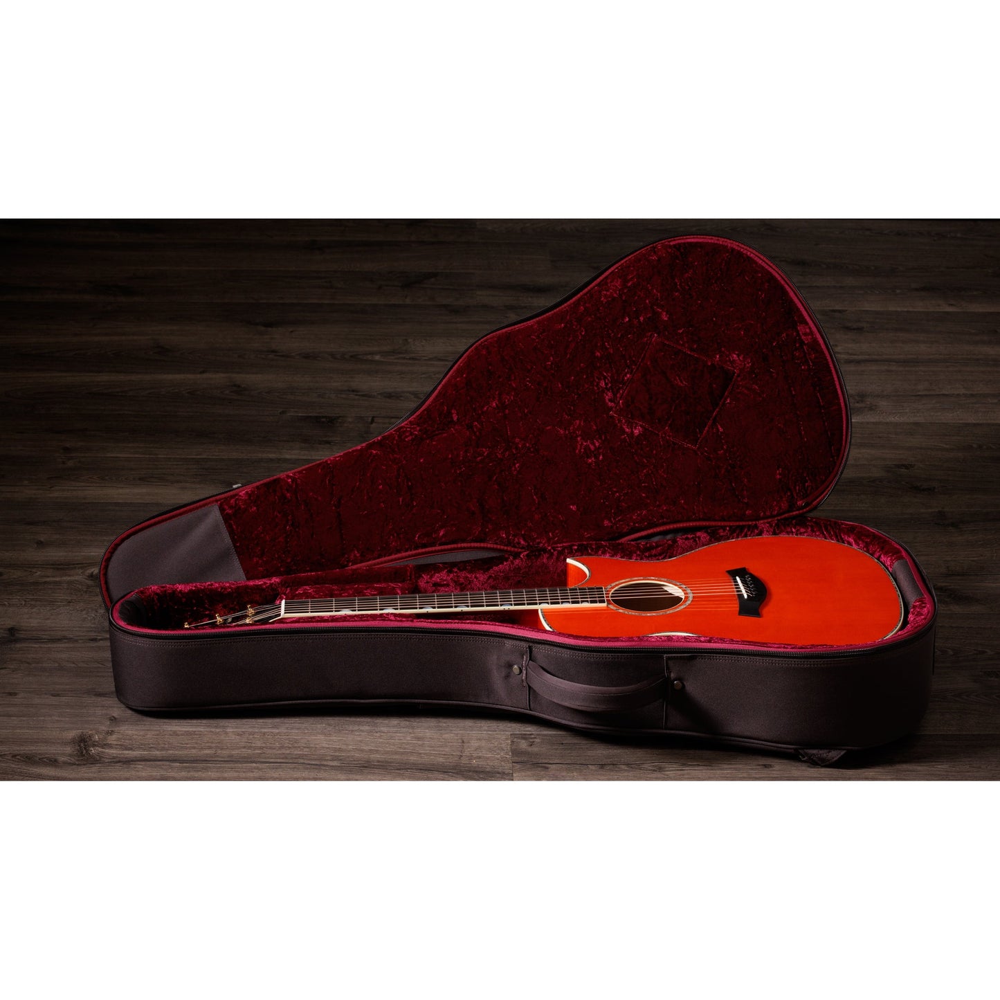 Taylor Doyle Dykes Signature Model Acoustic Electric Guitar - Translucent Orange