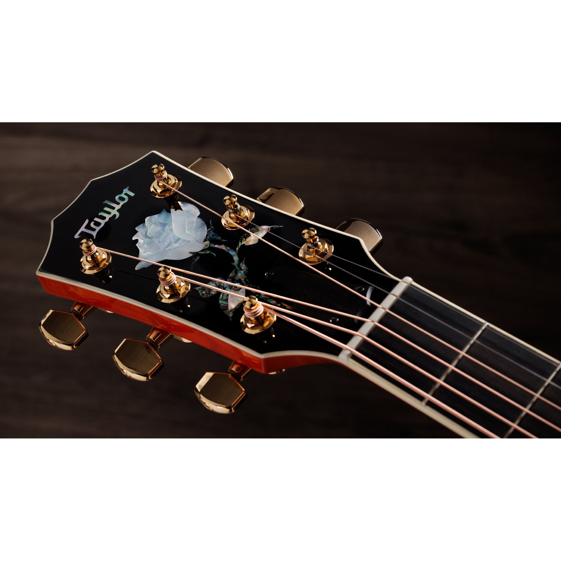 Taylor Doyle Dykes Signature Model Acoustic Electric Guitar - Translucent Orange