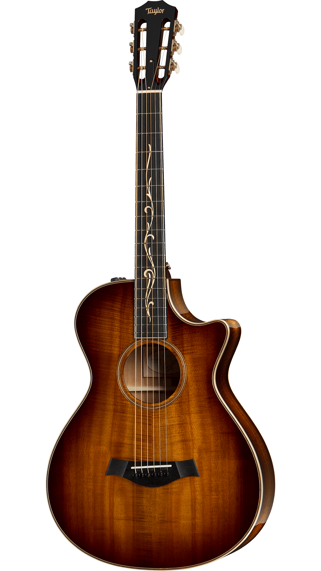 Taylor K22ce 12-Fret Hawaiian Koa Top Shaded Edgeburst w/case