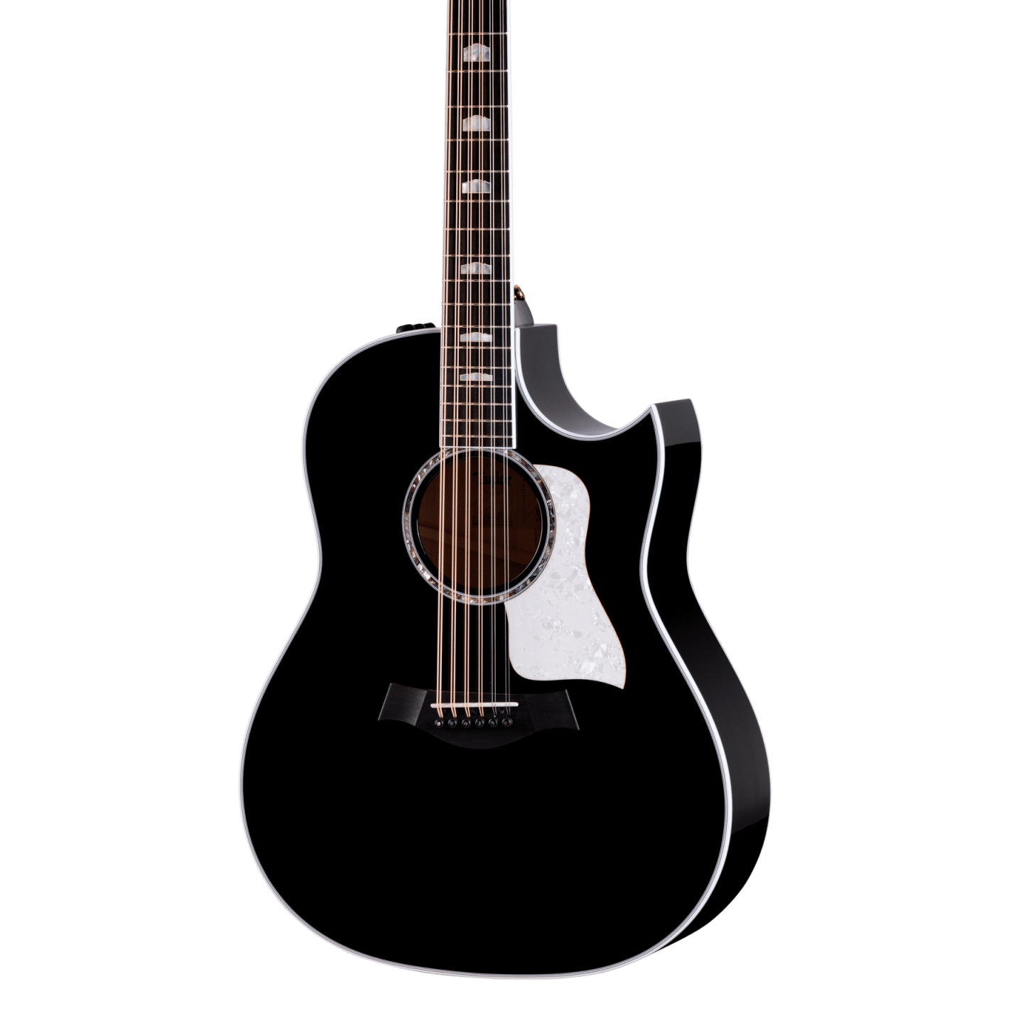 Taylor Somos 657ce Doce Doble 12-string Black w/case