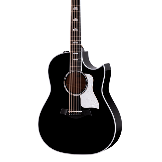 Taylor Somos 657ce Doce Doble 12-string Black w/case
