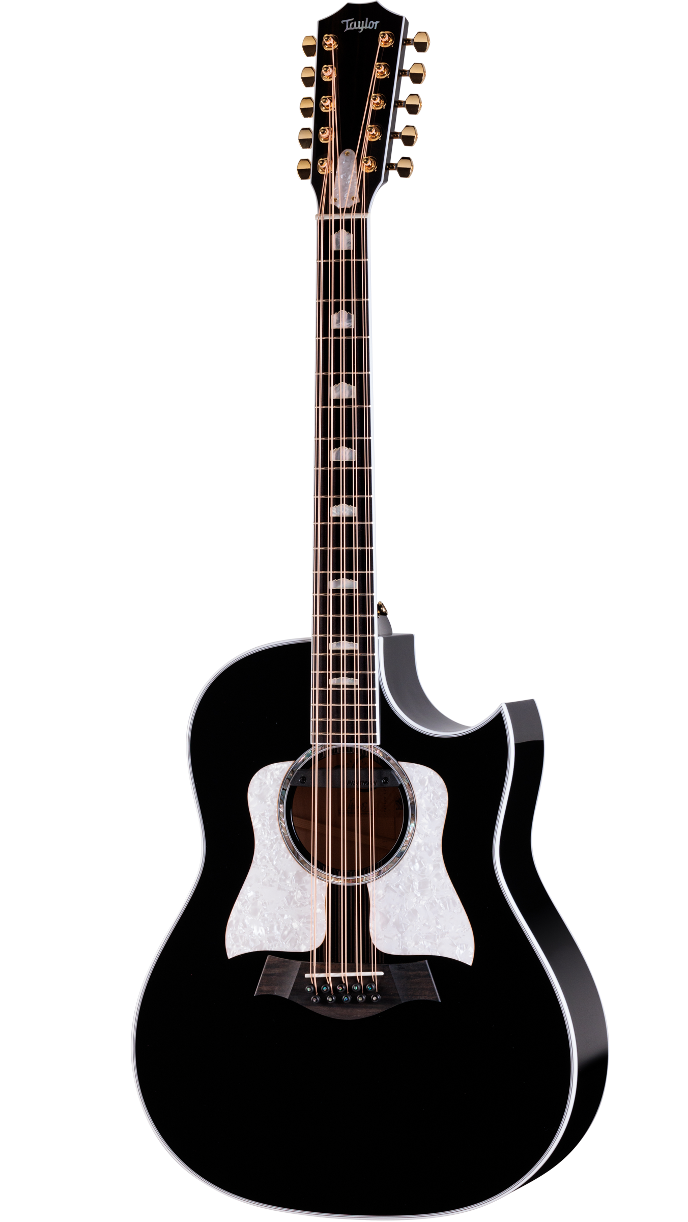 Taylor Somos 657ce Bajo Quinto 10-string Black w/case