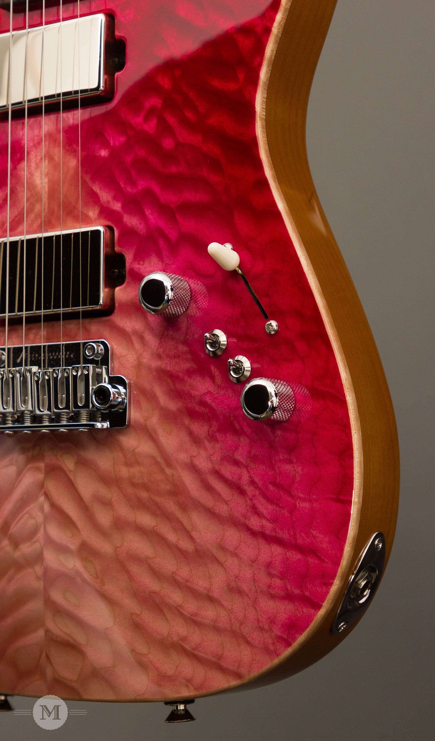 Tom Anderson Guitars - Top T - Shorty Hollow - Strawberry Shortcake - WakeSurf With Binding