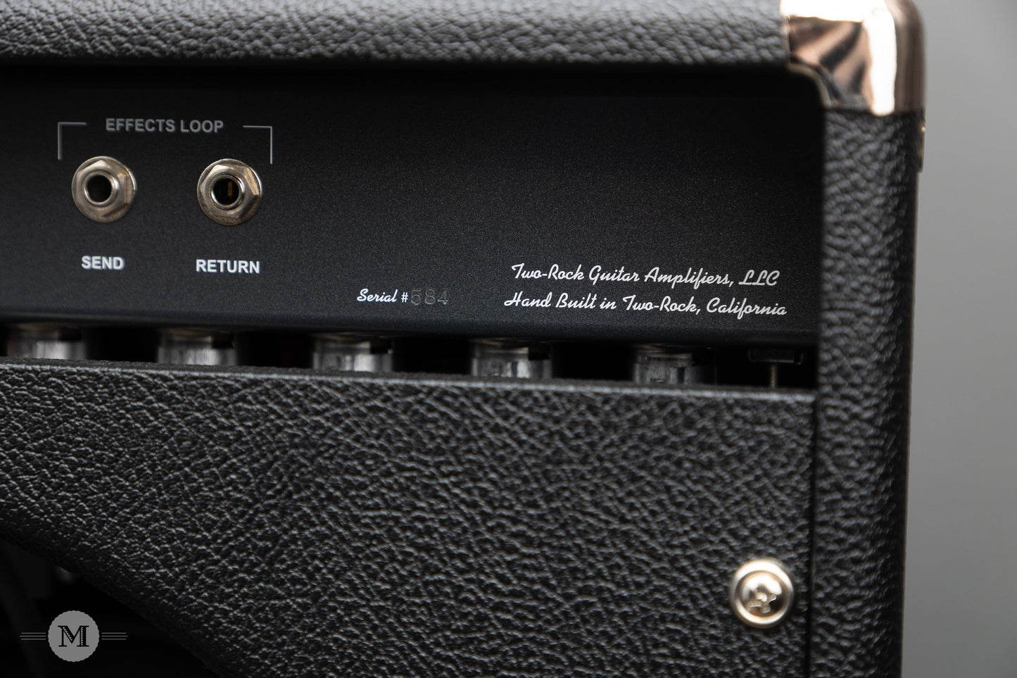 Two-Rock Amplifiers - Traditional Clean 40/20 Watt Combo - Black Chassis - Black Tolex w/Black Sparkle Matrix Cloth