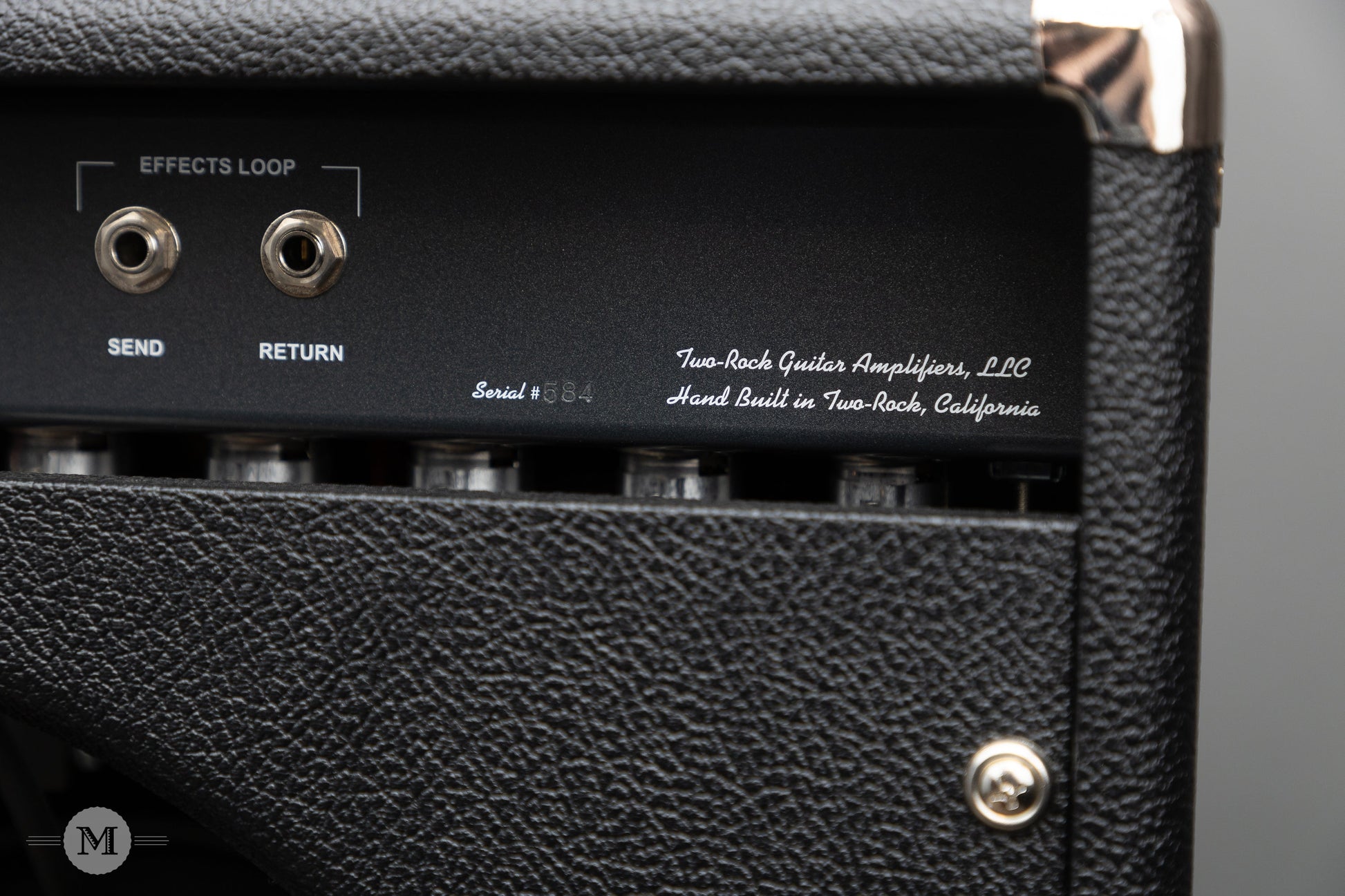 Two-Rock Amplifiers - Traditional Clean 40/20 Watt Combo - Black Chassis - Black Tolex w/Black Sparkle Matrix Cloth