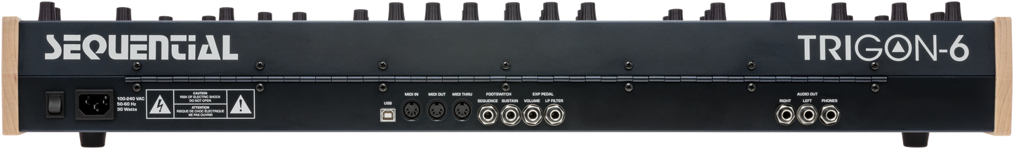 Sequential Trigon-6 - Six-Voice Polyphonic Synthesiser