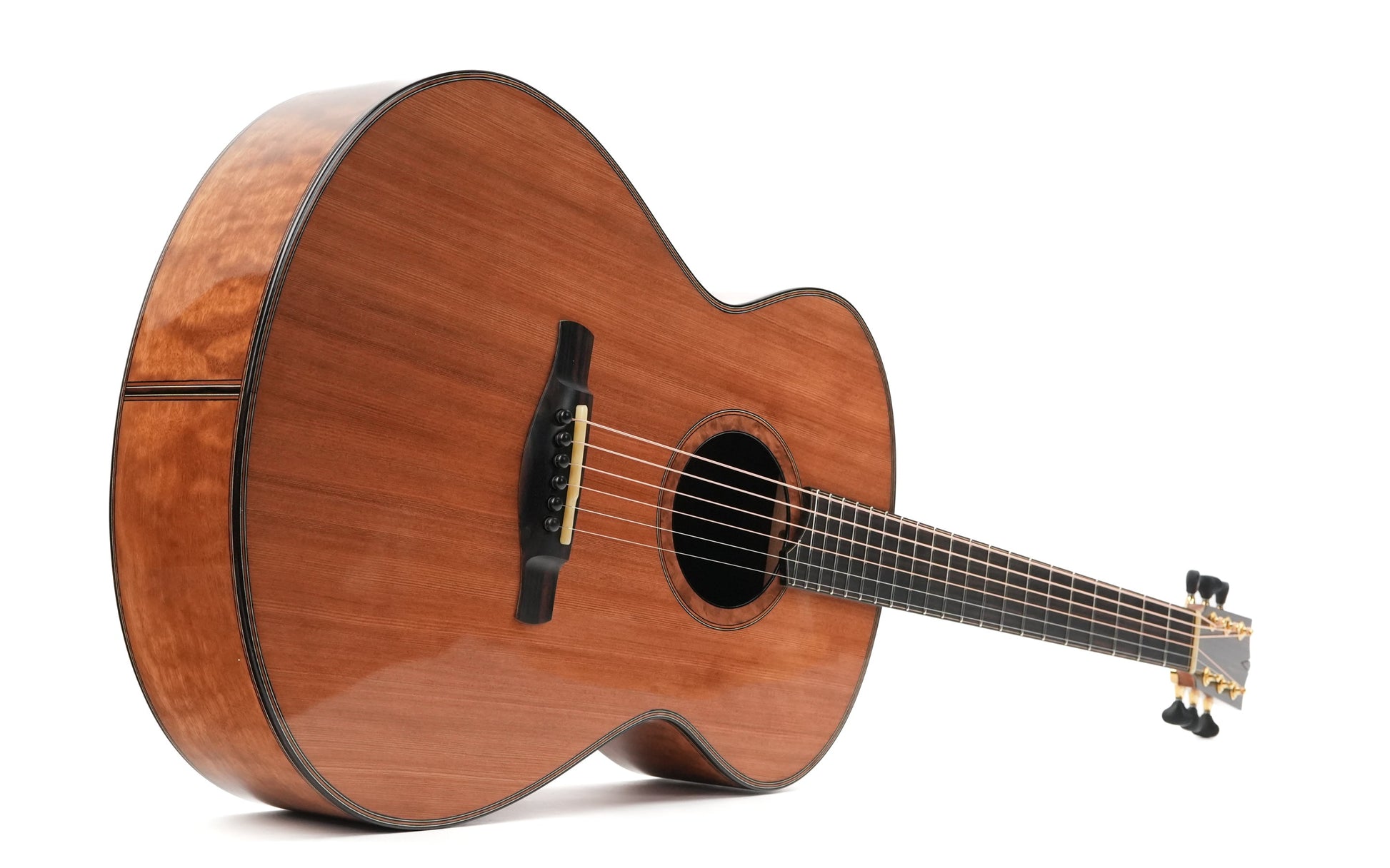 Turnstone TG Custom Quilted Sapele Redwood