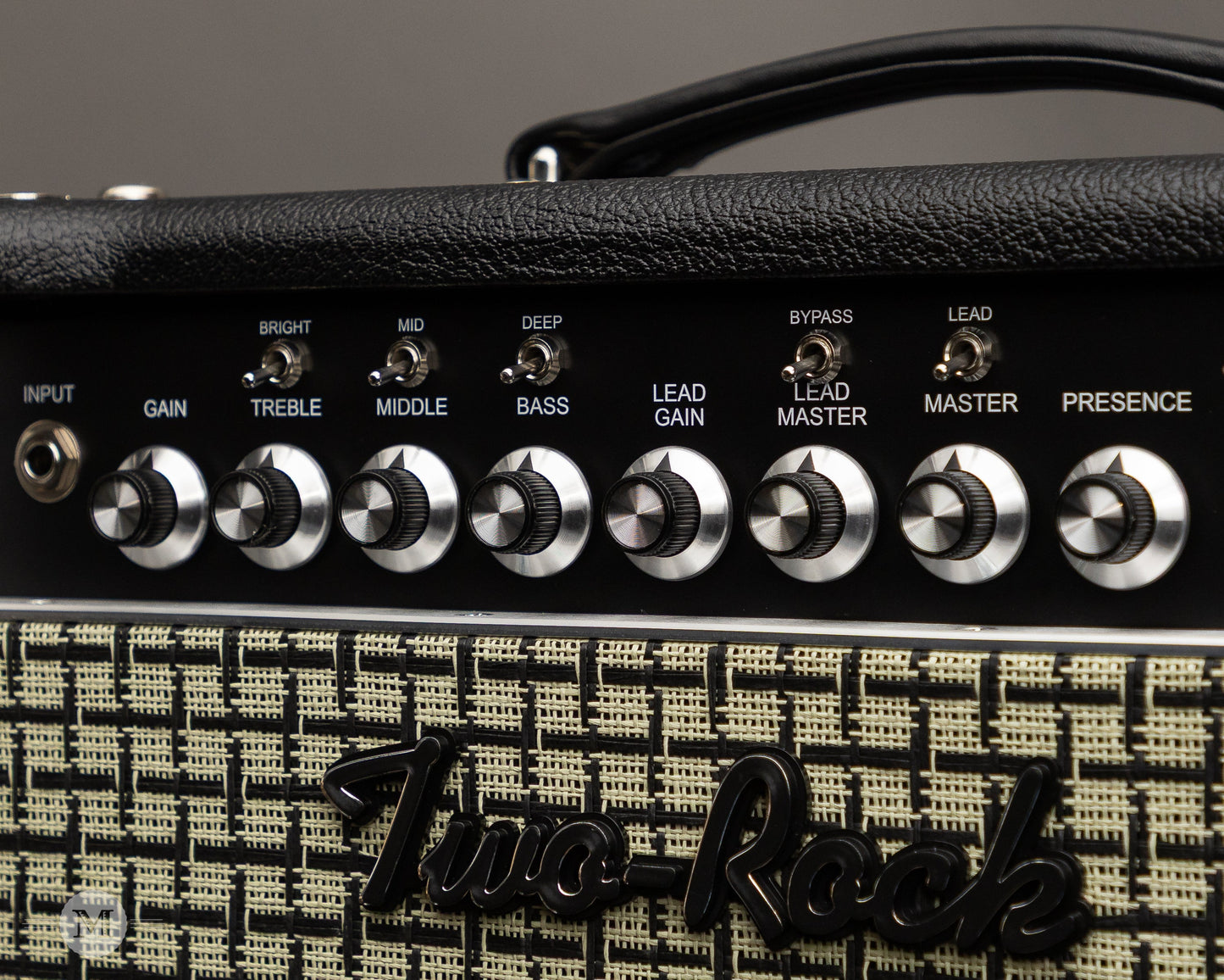 Two-Rock Amplifiers - Studio Overdrive (Black Chassis) 1x12 Combo - Black Bronco w/ Large Check Cloth