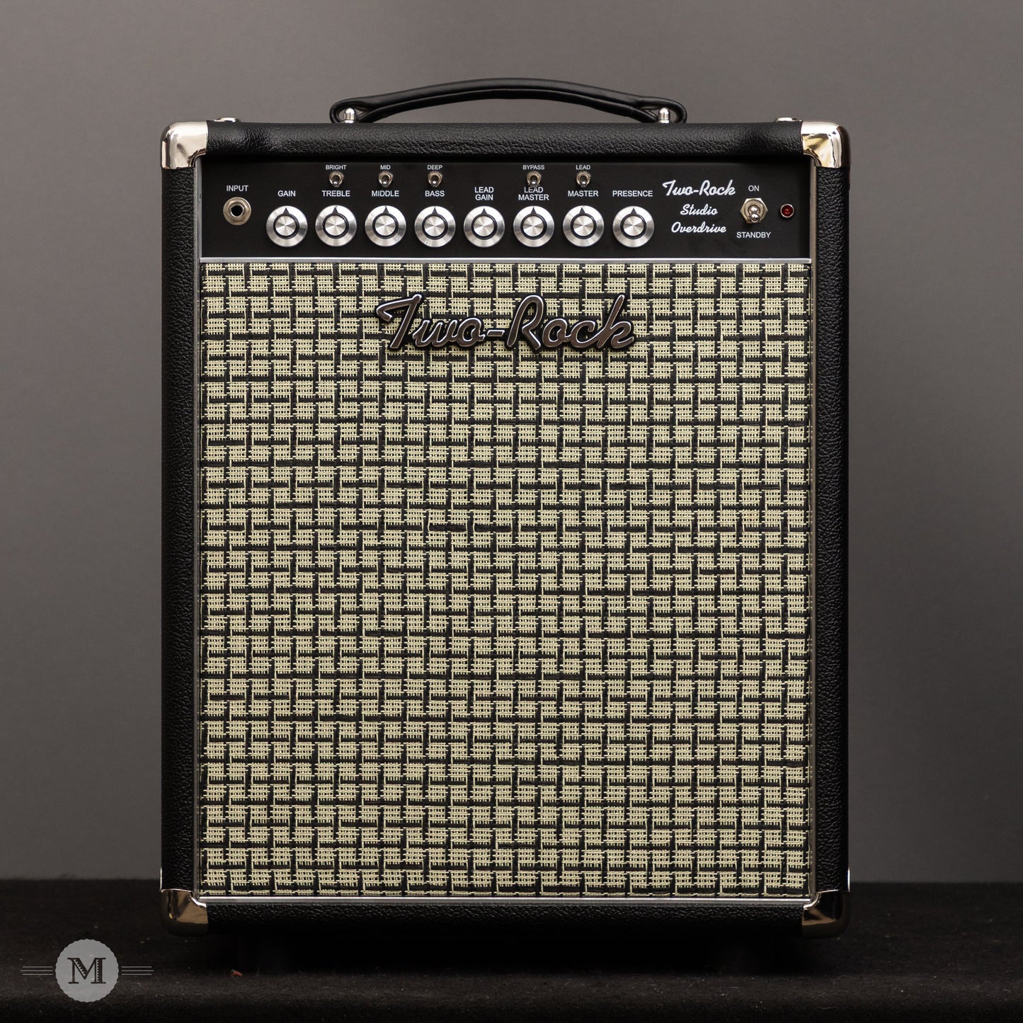 Two-Rock Amplifiers - Studio Overdrive (Black Chassis) 1x12 Combo - Black Bronco w/ Large Check Cloth