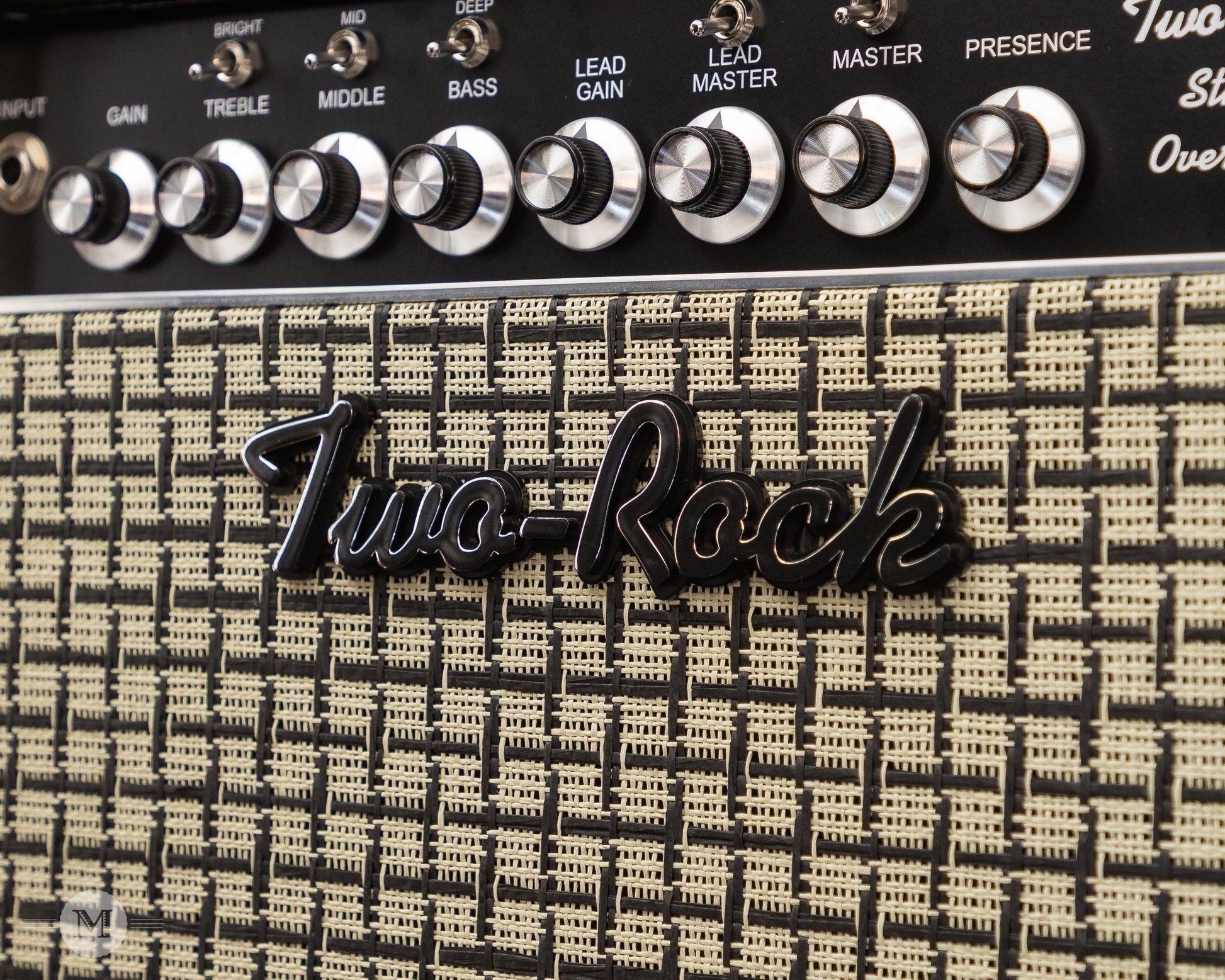 Two-Rock Amplifiers - Studio Overdrive (Black Chassis) 1x12 Combo - Black Bronco w/ Large Check Cloth