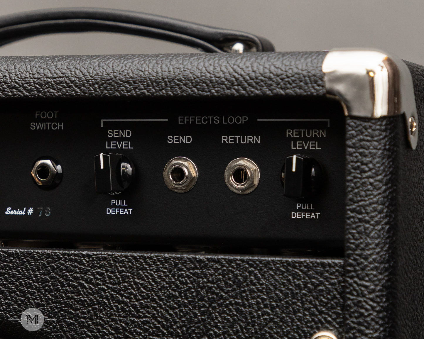 Two-Rock Amplifiers - Studio Overdrive (Black Chassis) 1x12 Combo - Black Bronco w/ Large Check Cloth