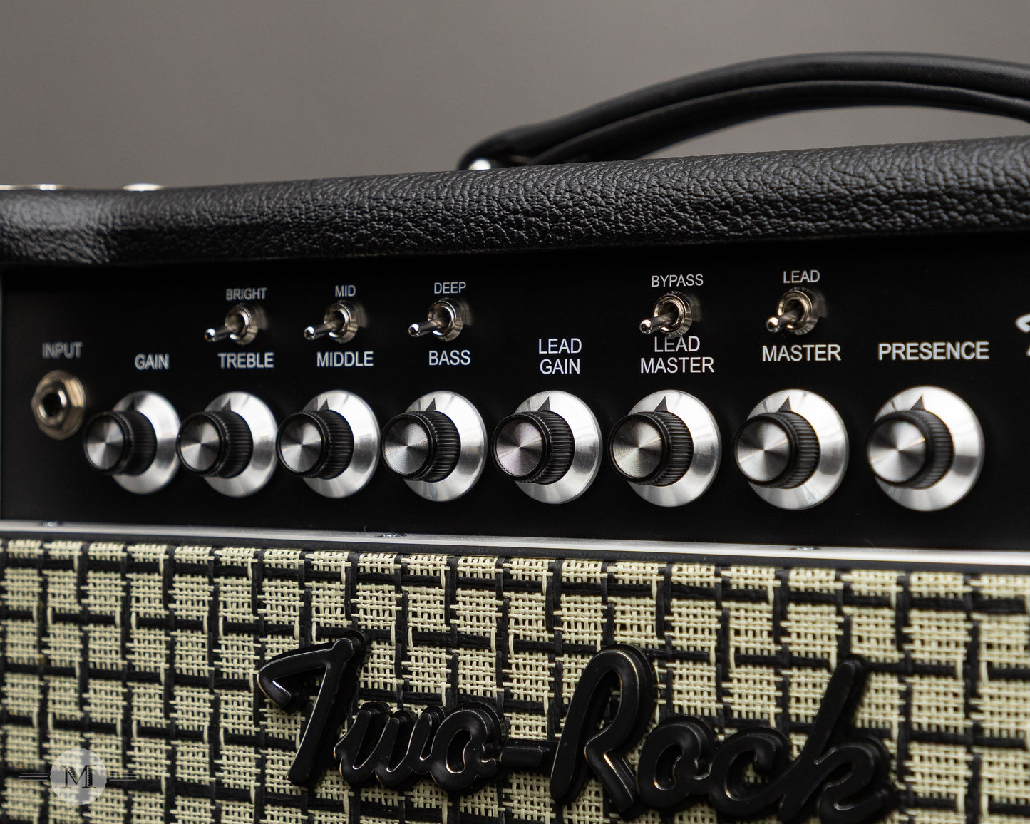 Two-Rock Amplifiers - Studio Overdrive Head (Black Chassis) and 1x12 Cab - Black Bronco w/ Large Check Cloth