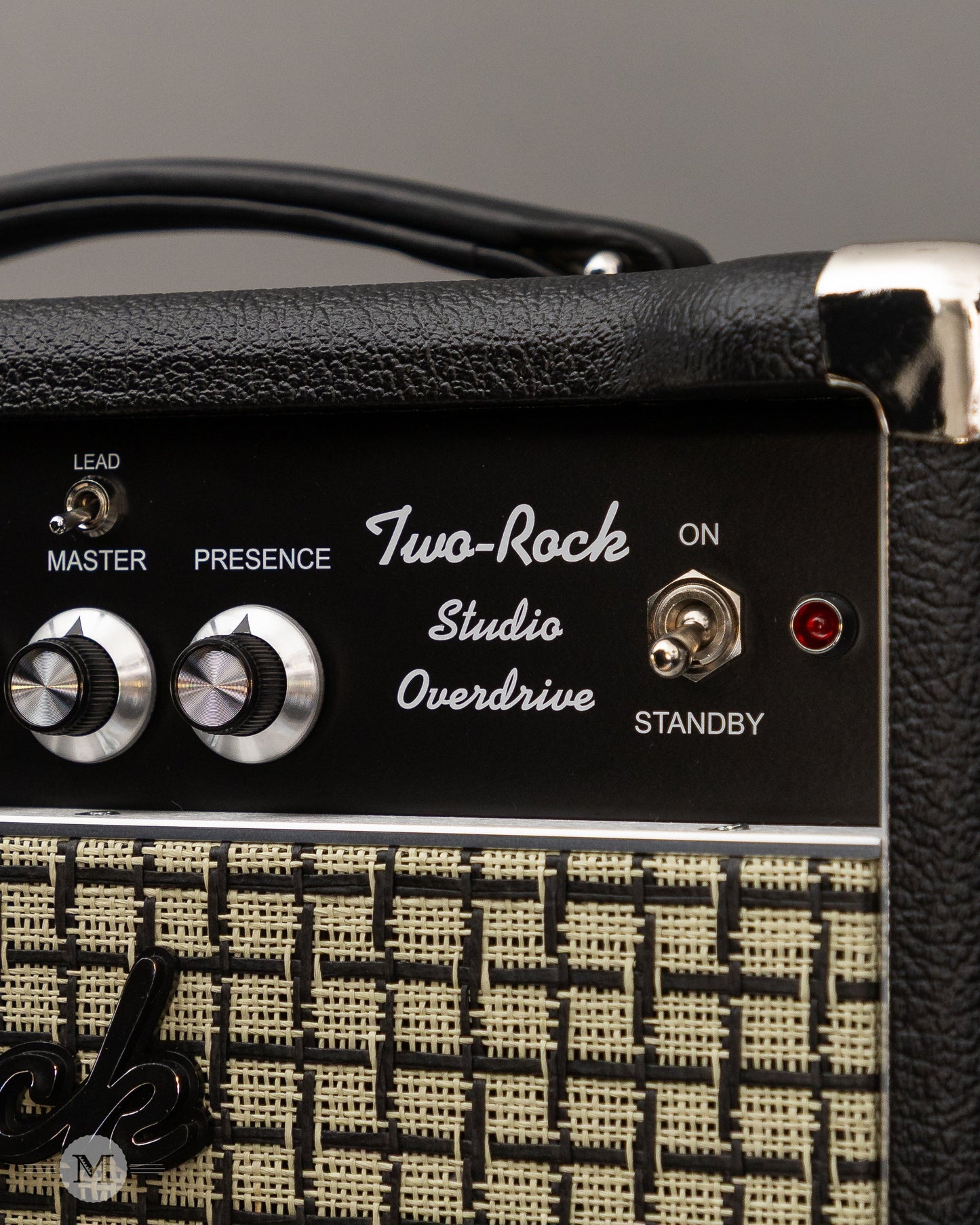 Two-Rock Amplifiers - Studio Overdrive Head (Black Chassis) and 1x12 Cab - Black Bronco w/ Large Check Cloth