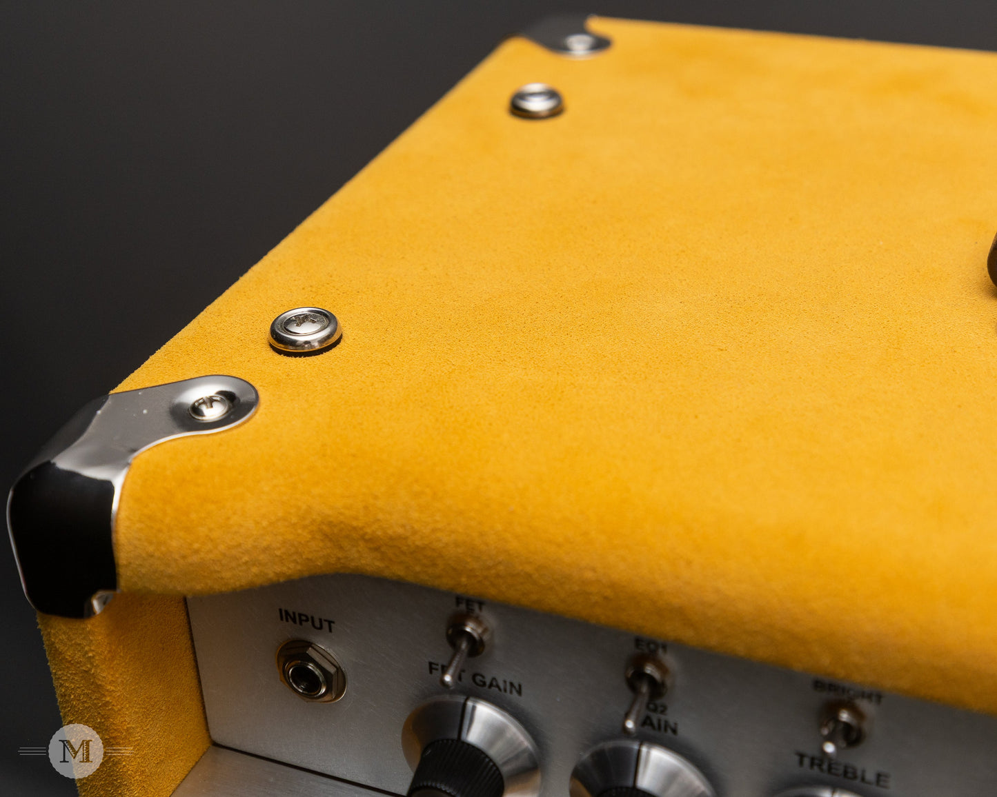 Two-Rock Amplifiers - TS1 100/50 Watt Head w/ Matching 2x12 Cab- Silver Anodize - Gold Suede - Cane Cloth