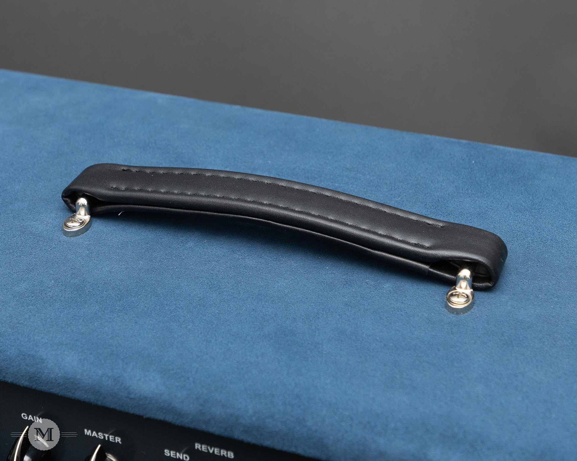 Two-Rock Amplifiers - Traditional Clean 40w Head w/ Matching 3x10 Cab - Black Chassis - Denim Suede w/ Vintage Silver Cloth