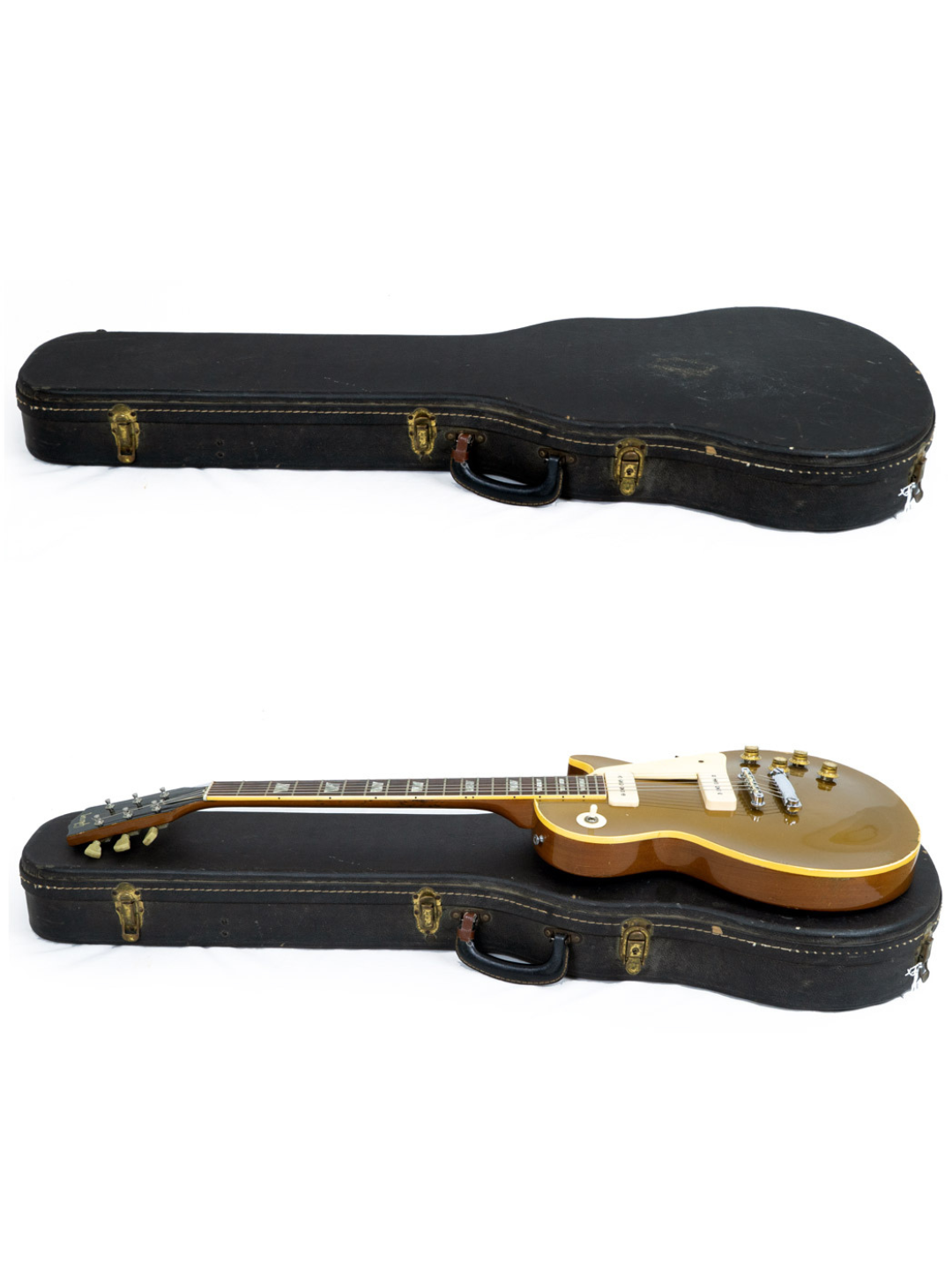 SOLD - Vintage Gibson Les Paul Standard Goldtop Narrow Headstock – USA 1968
