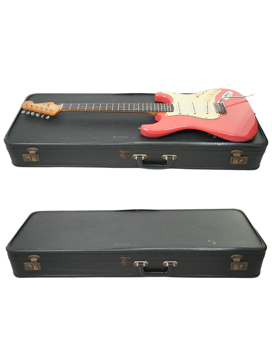 SOLD - Fender Stratocaster Fiesta Red ex Phil Emmanuel - USA 1963