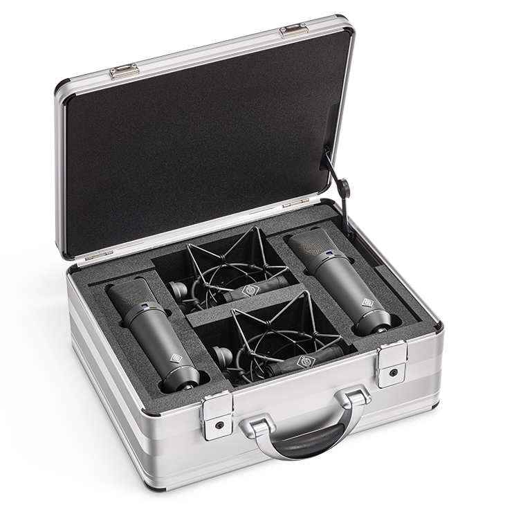 Neumann U 87 Ai mt Stereo Set Black