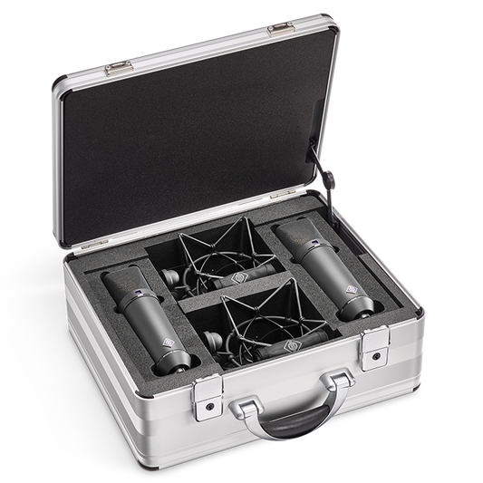 Neumann U 87 Ai mt Stereo Set Black
