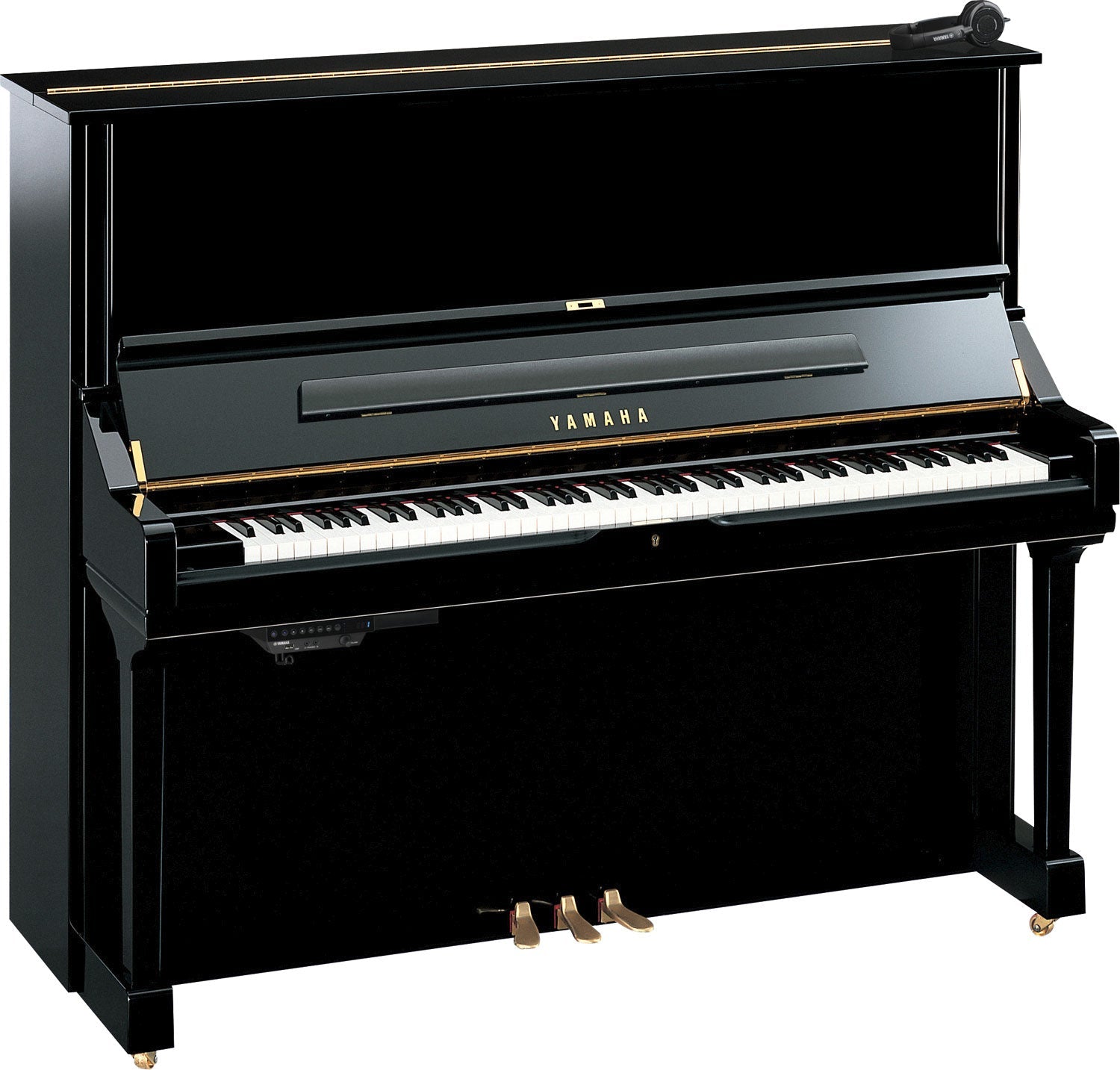 Yamaha U3SH3 PE (Polished Ebony) Silent series 52" Professional Upright