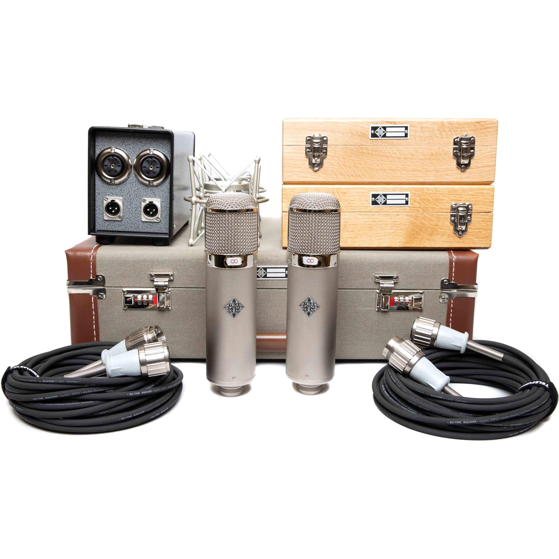 Telefunken U48 Matched Stereo Set Tube Condenser Microphones