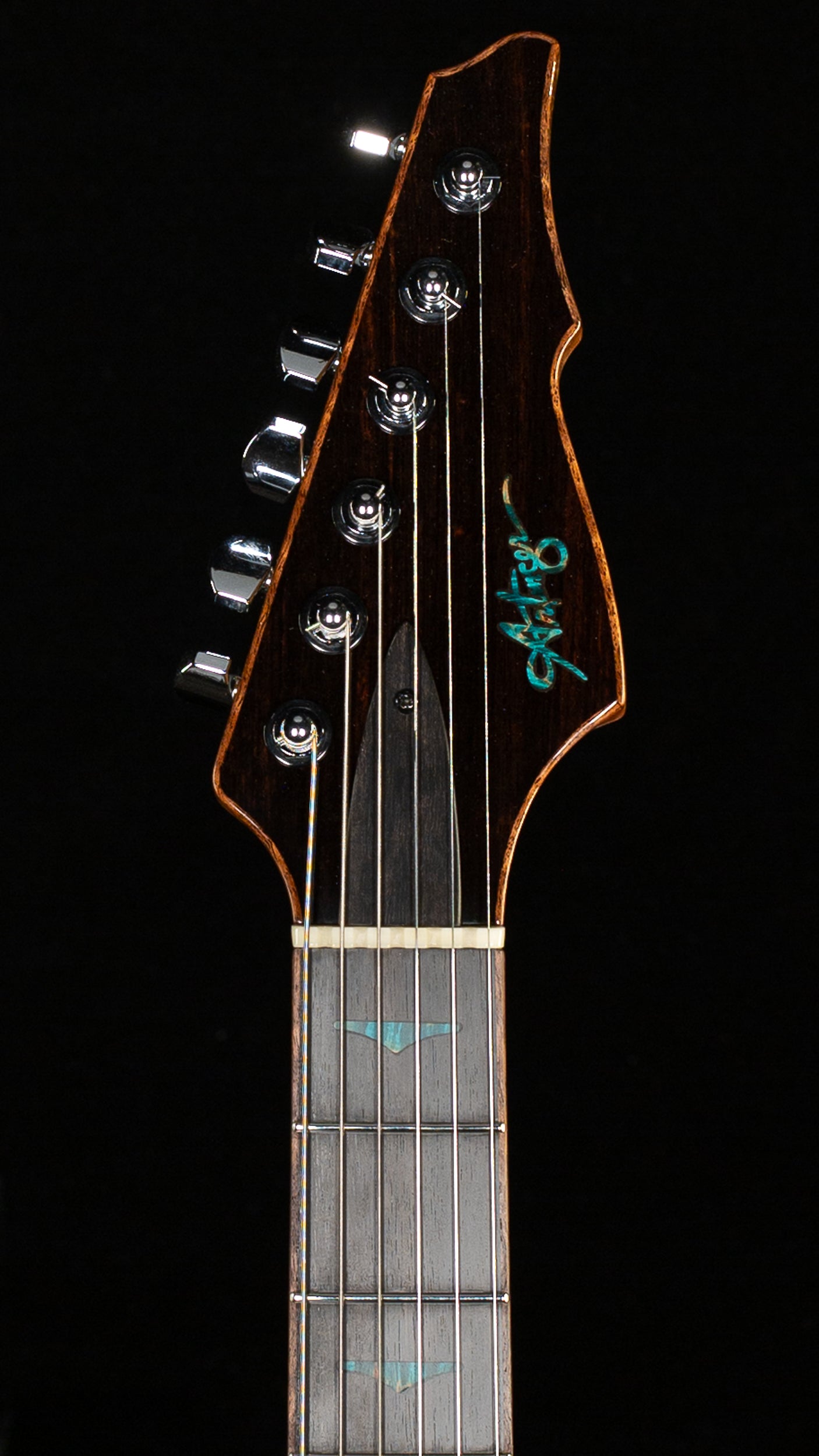 Artinger Sidewinder Hollowbody Torrified Flame Maple Top (K26)