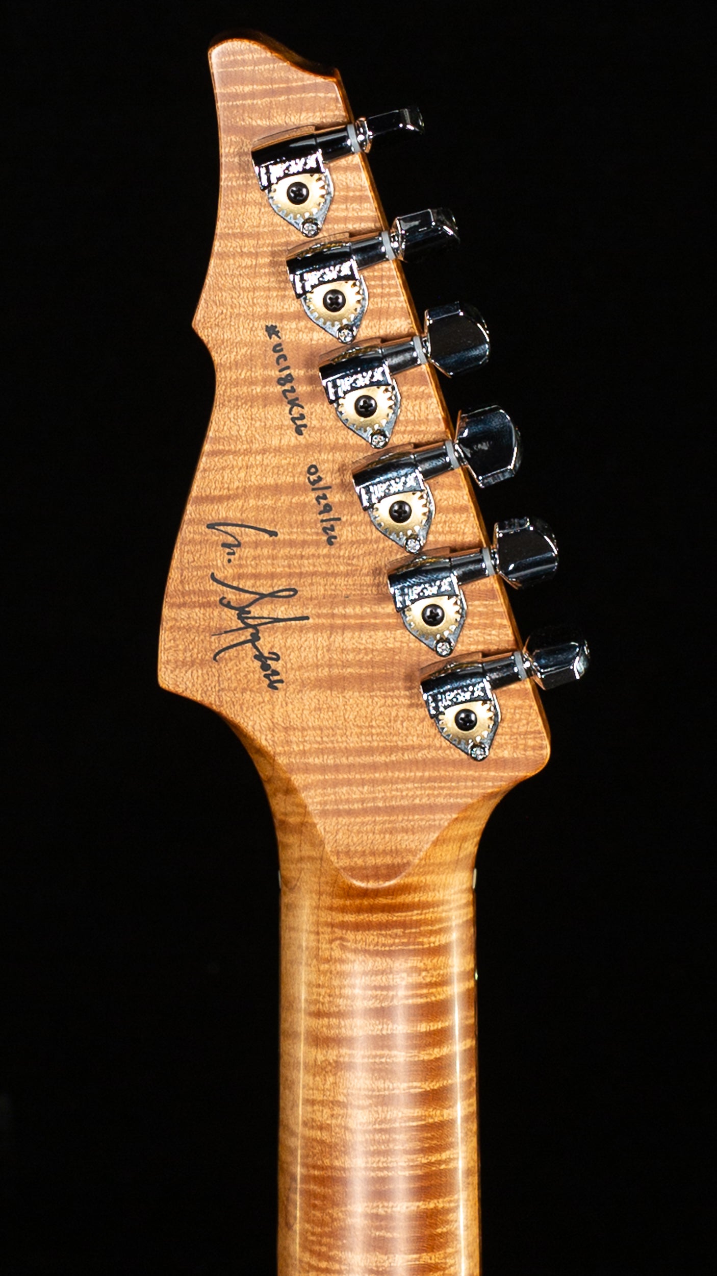 Artinger Sidewinder Hollowbody Torrified Flame Maple Top (K26)