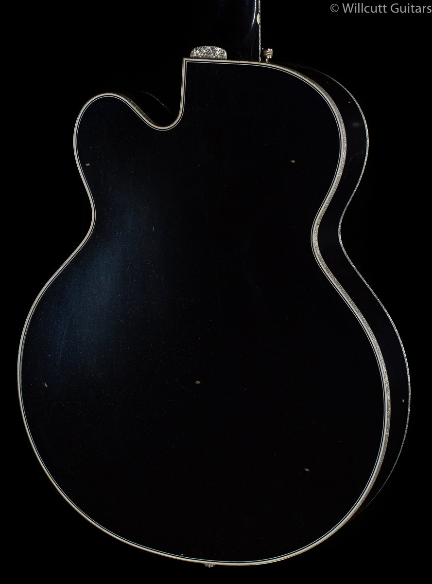 Gretsch G6136T-CSTRR Custom Shop Rich Robinson "Magpie" Bigsby® Ravens's Breast Blue Relic (801)