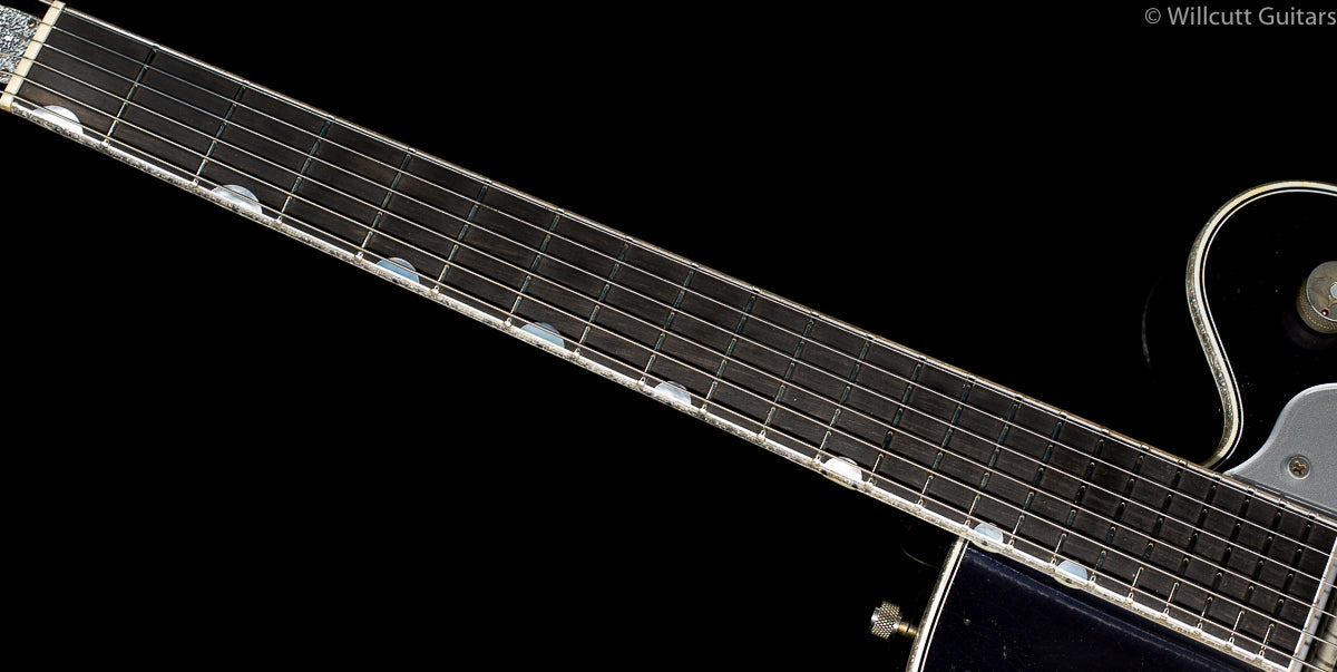 Gretsch G6136T-CSTRR Custom Shop Rich Robinson "Magpie" Bigsby® Ravens's Breast Blue Relic (801)
