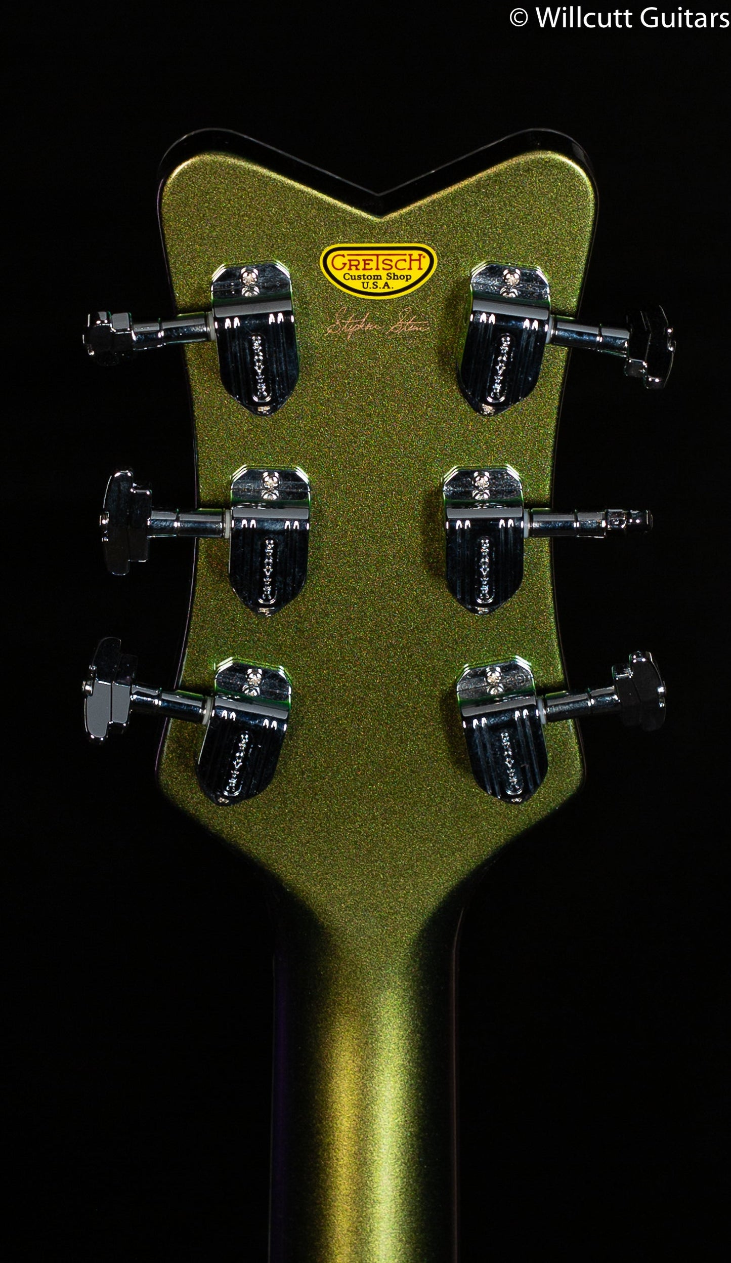 Gretsch '59 Penguin Silver Green Namm Masterbuilt