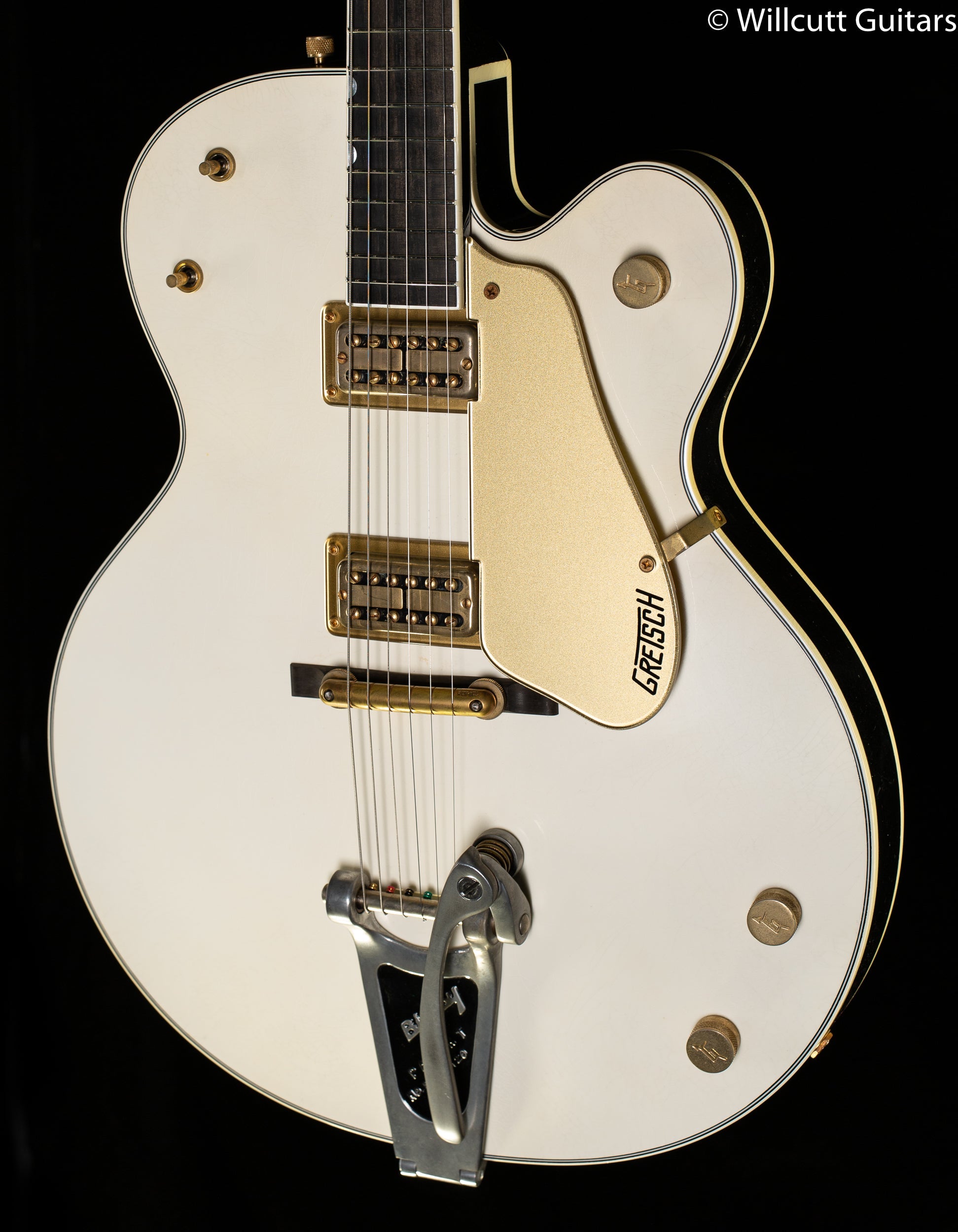 Gretsch Custom Shop Masterbuilt Stephen Stern G6122-58 Country Gentleman Light Relic Aged White (315)