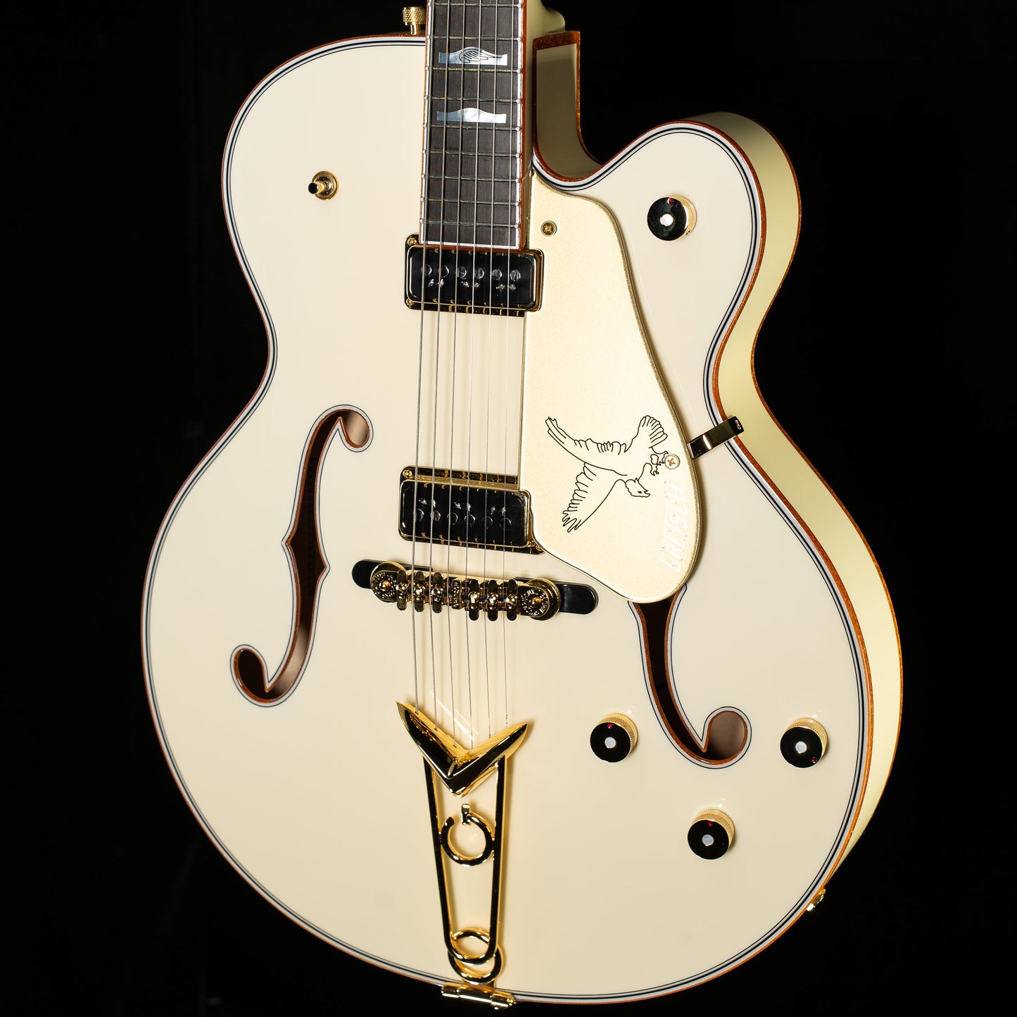Gretsch Custom Shop Masterbuilt G6136-55 Falcon Vintage White DEMO (917)