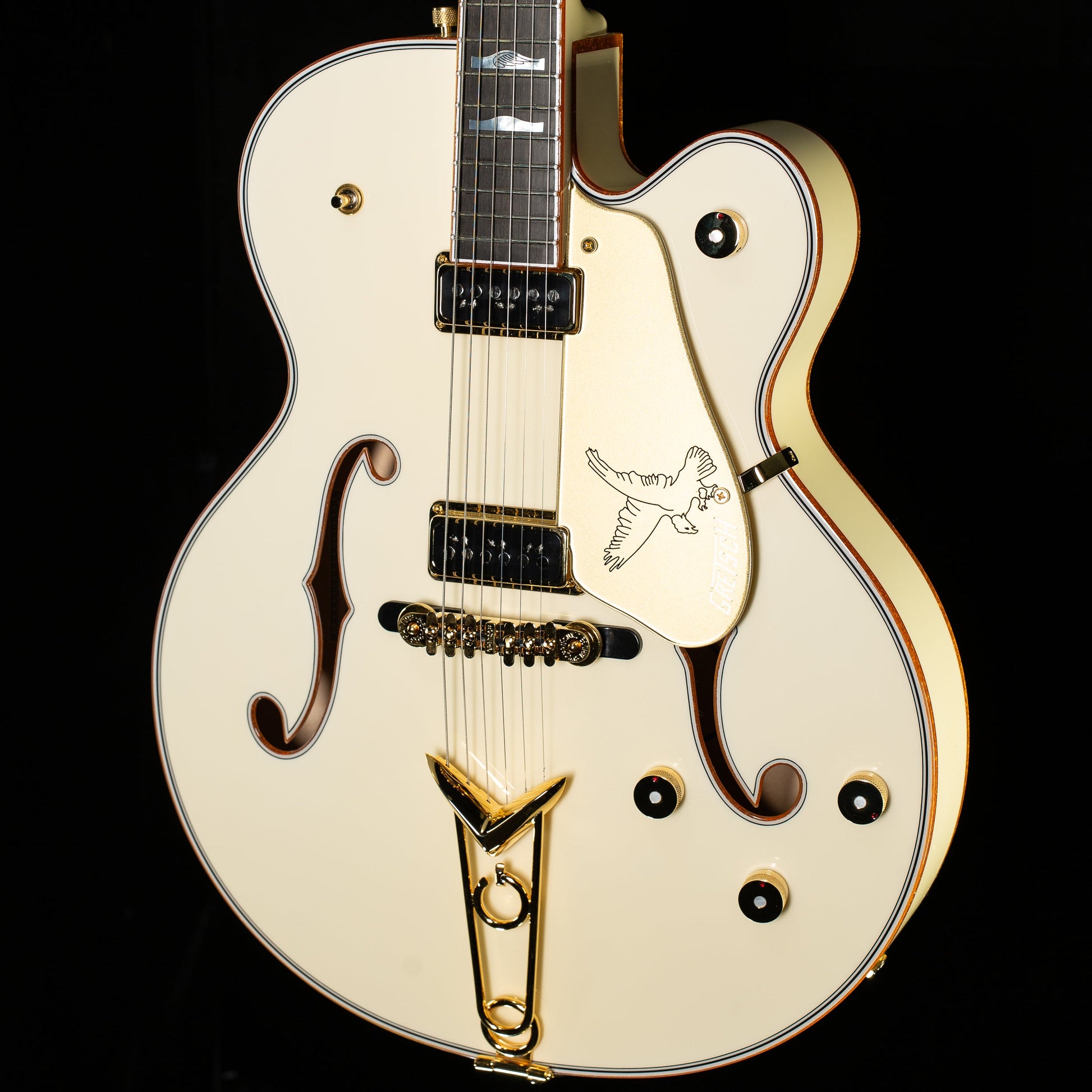 Gretsch Custom Shop Masterbuilt G6136-55 Falcon Vintage White DEMO (917)