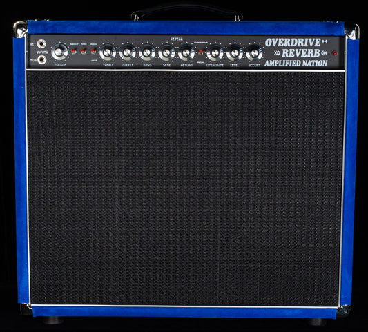 Amplified Nation Overdrive Reverb 50w 1x12 Combo Royal Blue / Black Sparkle (207)